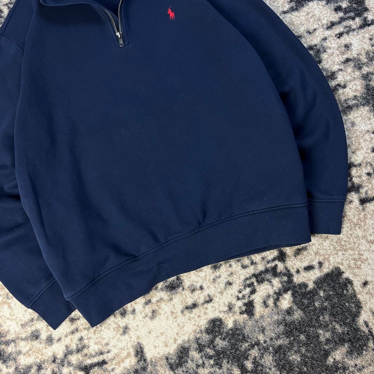 Polo Ralph Lauren Polo Ralph Lauren Luxury Quarter Zip Up Sweatshirt Size US XL / EU 56 / 4 - 3 Thumbnail