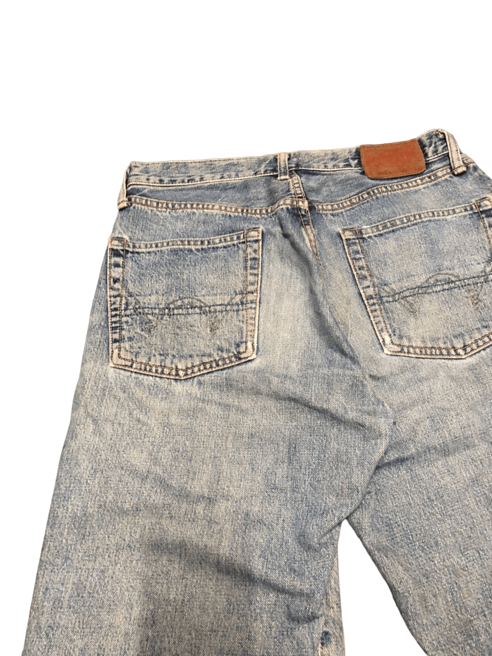 Edwin Vintage EDWIN 505x Selvegde Orange Tag Distressed Size US 31 - 12 Thumbnail