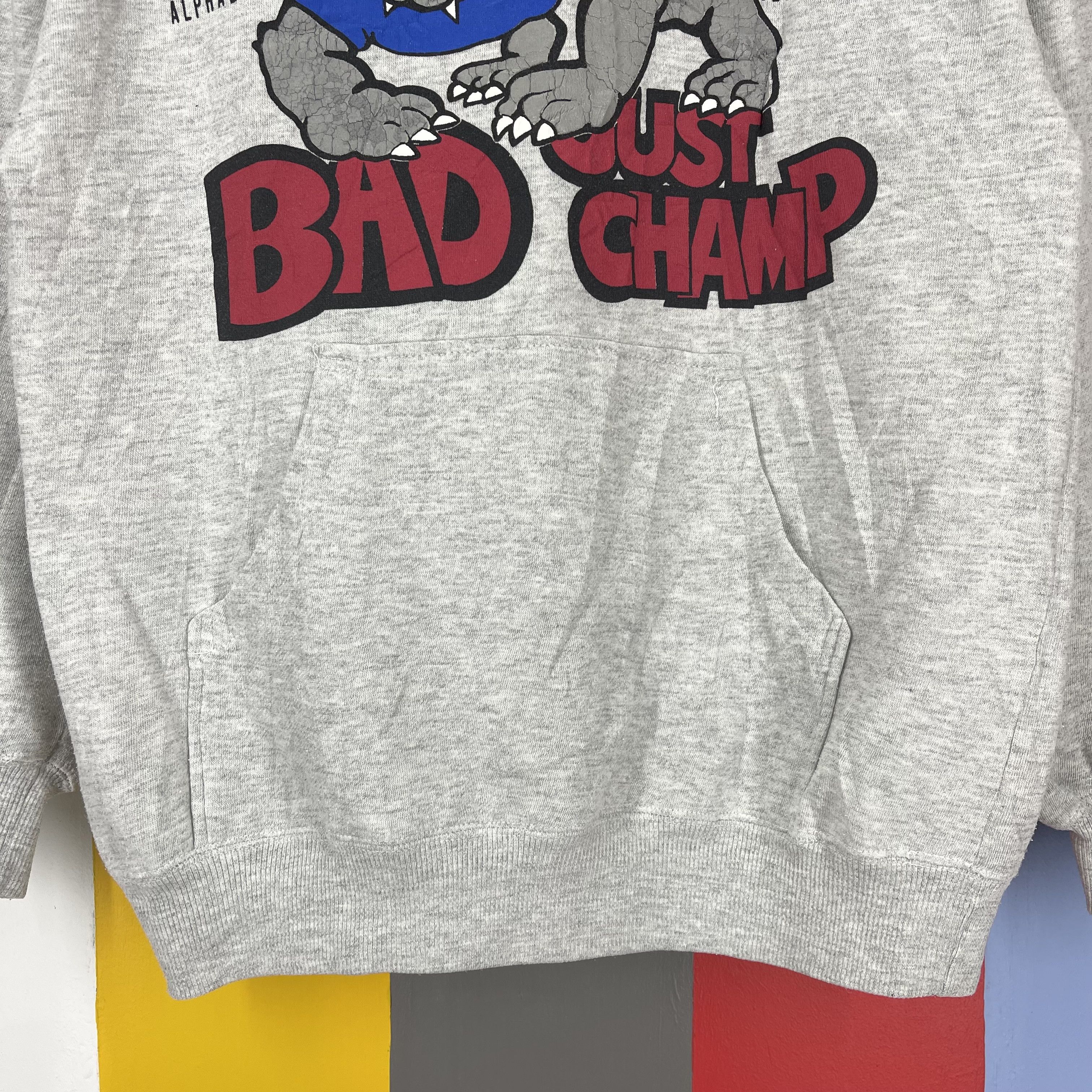 Japanese Brand BULLDOG by JOG JOY Hoodie Pullover #1970/12 Size US S / EU 44-46 / 1 - 4 Thumbnail