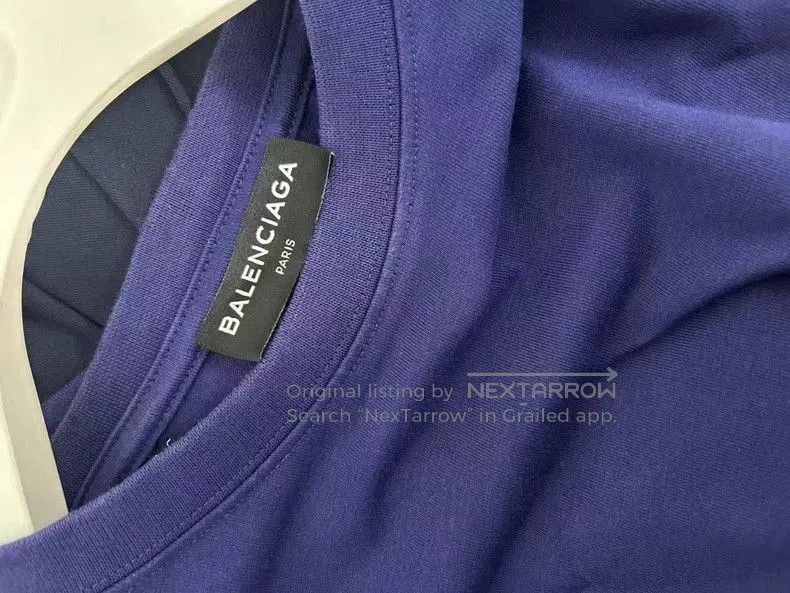 Other Balenciaga Blue Coke Short Sleeve Tee. Size US M / EU 48-50 / 2 - 3 Thumbnail