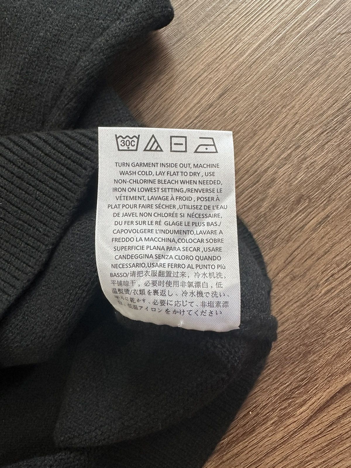 Fear of God Fear of God Essentials Jet Black Knit Polo Size US M / EU 48-50 / 2 - 7 Thumbnail