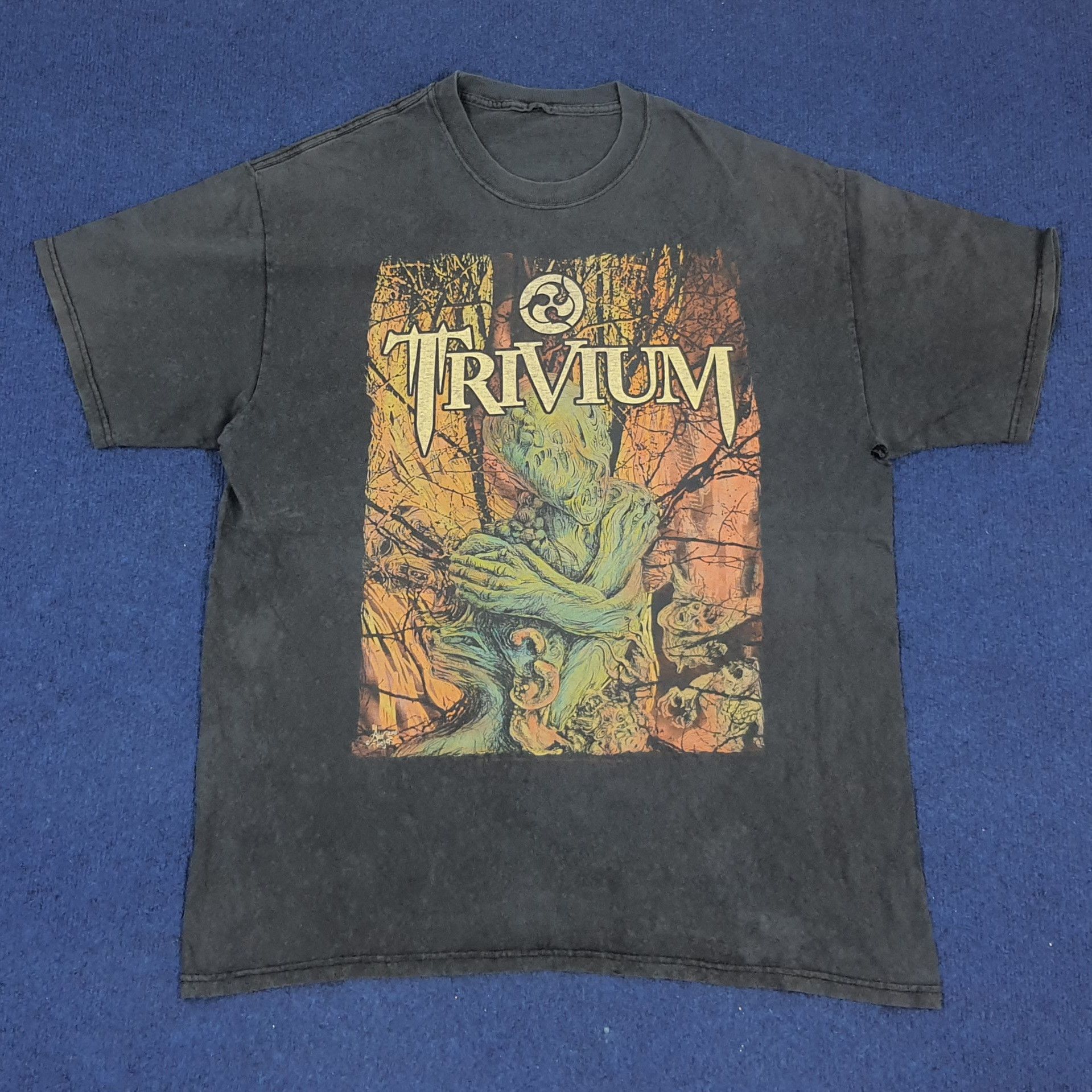 Band Tees × Vintage Vintage Trivium America Rock Band Photo Tee Tshirt Size US L / EU 52-54 / 3 - 1 Thumbnail