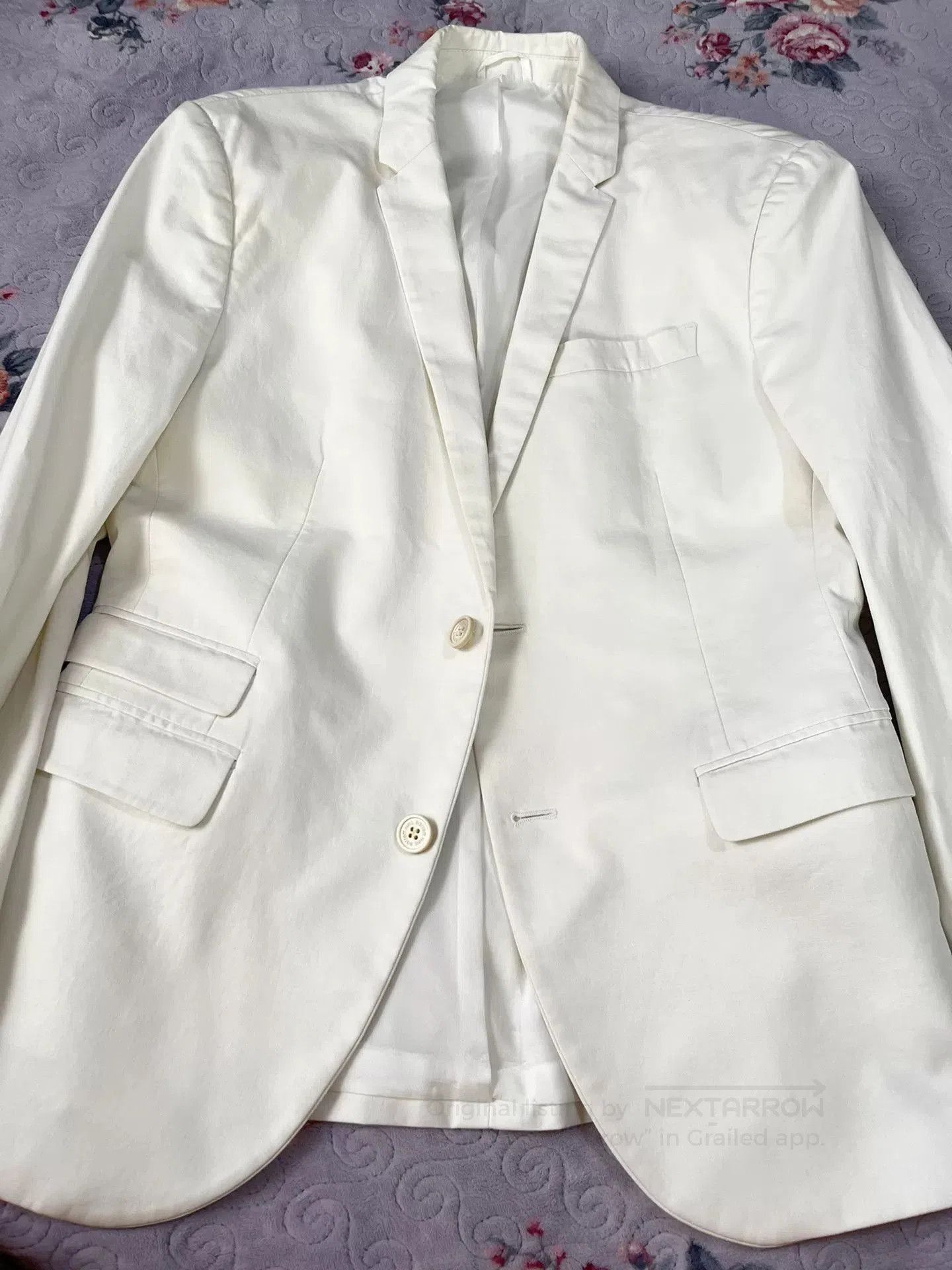 Neil Barrett Neil Barrett White Slim Fit Suit. Size US M / EU 48-50 / 2 - 1 Thumbnail
