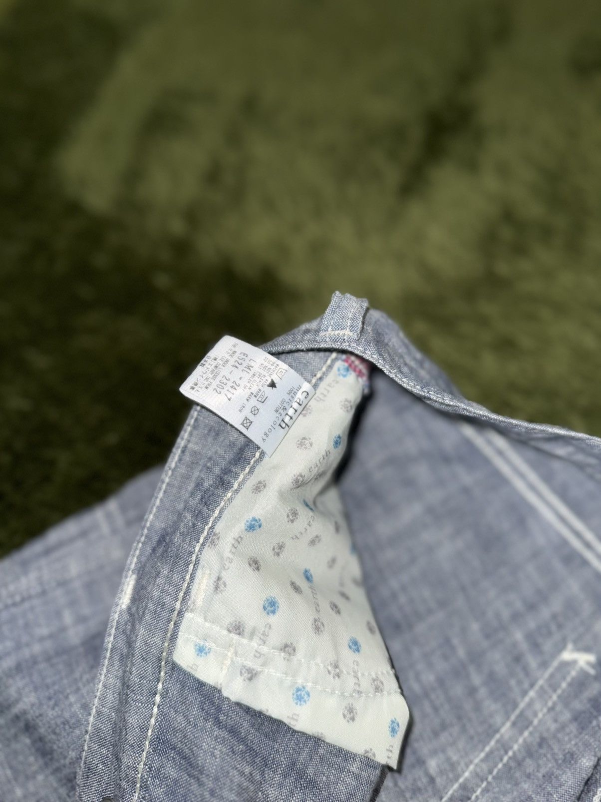 Lee [M] LEE Made in Japan EME Line Chambray Work Pants Size US 30 / EU 46 - 5 Thumbnail