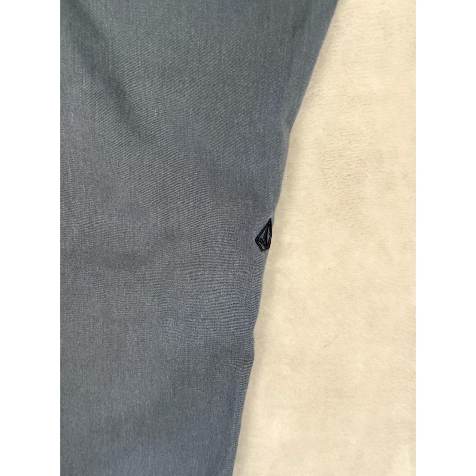 Volcom Volcom Chino Pants Mens 28 Blue Regular Fit Straight Leg Twill Casual Size US 28 / EU 44 - 6 Thumbnail