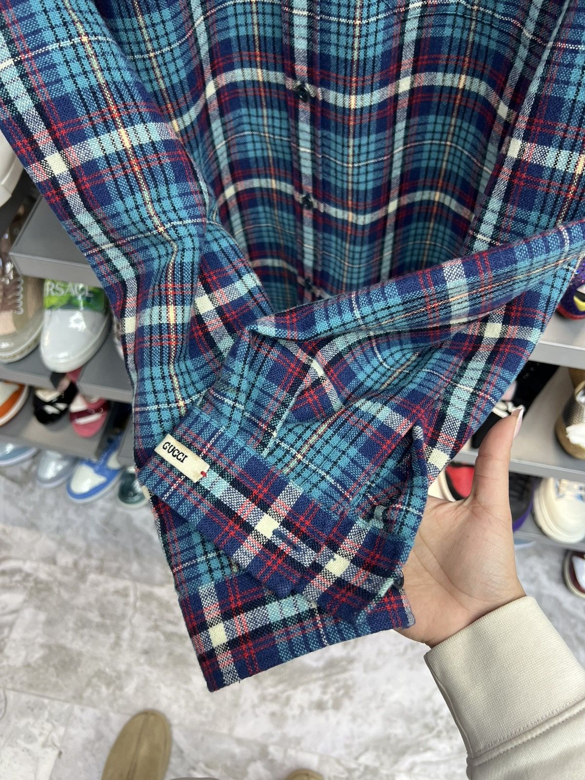 Gucci Gucci x Disney Donald Duck Flannel Size US M / EU 48-50 / 2 - 5 Thumbnail
