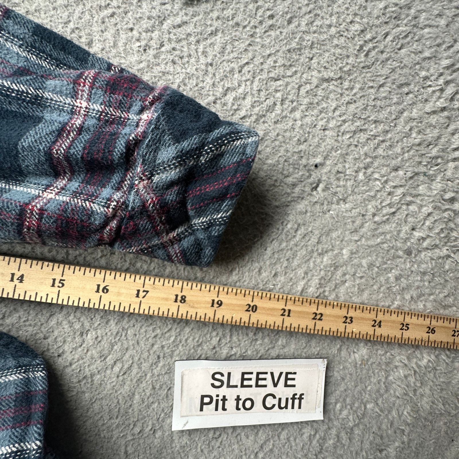 Dickies Vintage Dickies Flannel Button Plaid Blue Shirt Mens Large Size US L / EU 52-54 / 3 - 4 Thumbnail