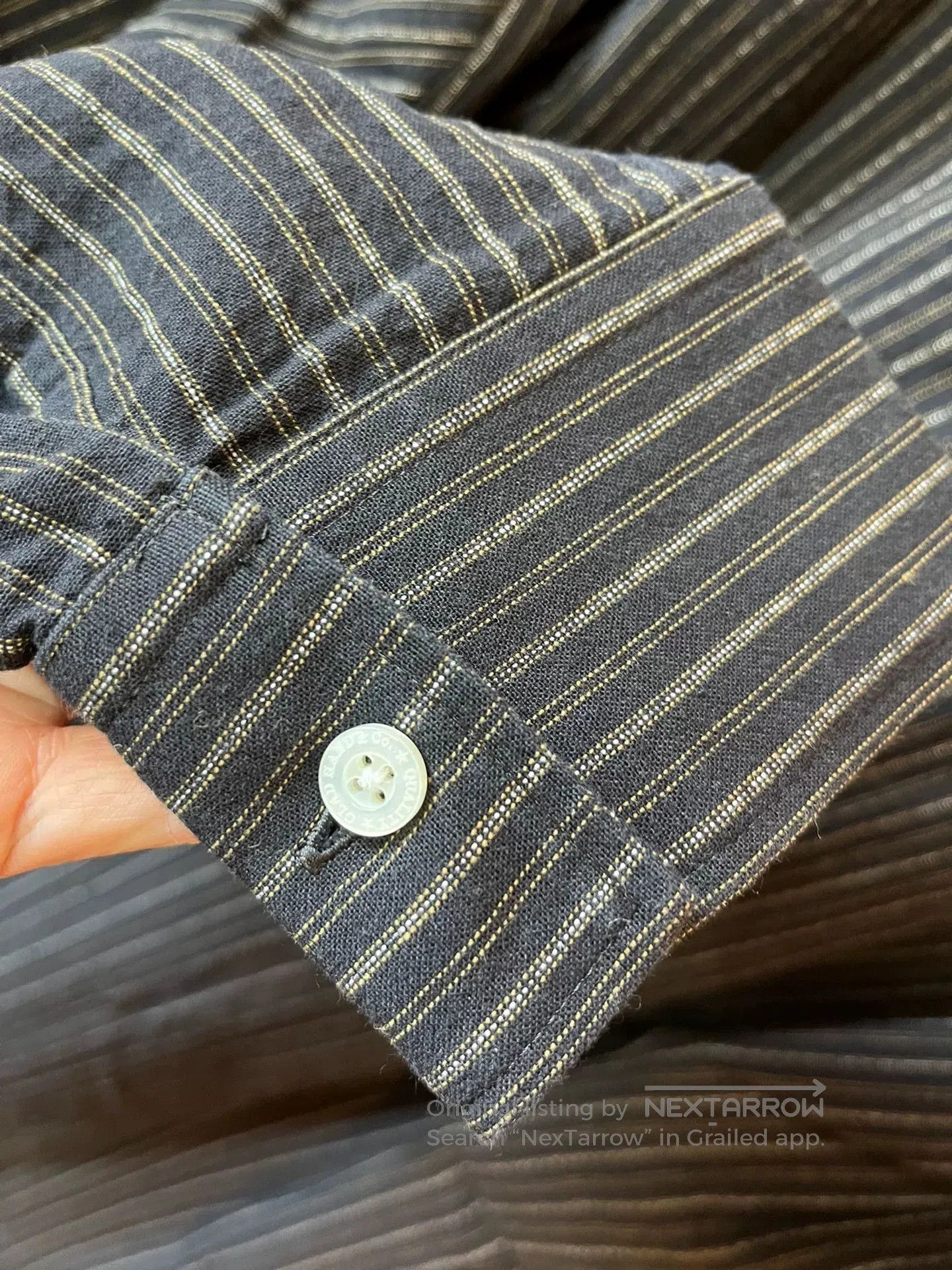 Glanshirt Gladhand Striped Shirt. Size US XL / EU 56 / 4 - 6 Thumbnail