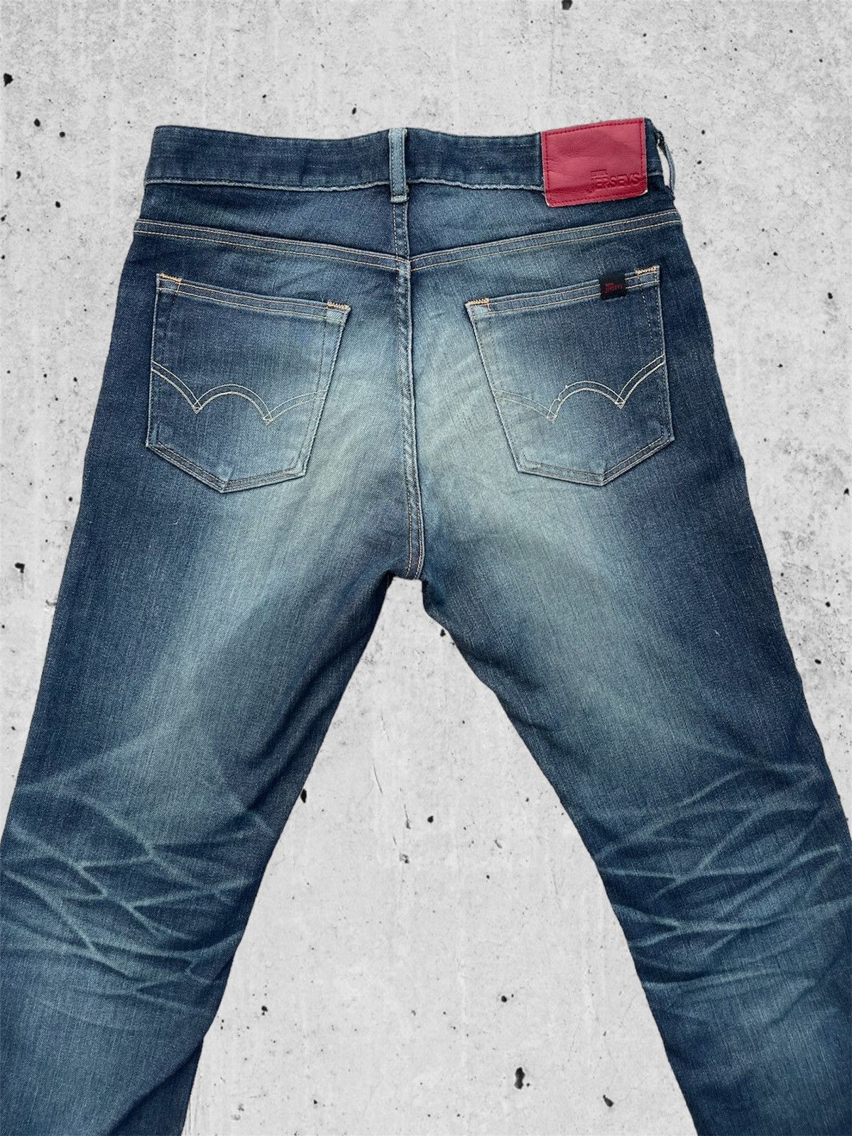 Edwin 🔥 Edwin Jersey Distressed Denim Streetwear W34🔥 Size US 34 / EU 50 - 10 Thumbnail
