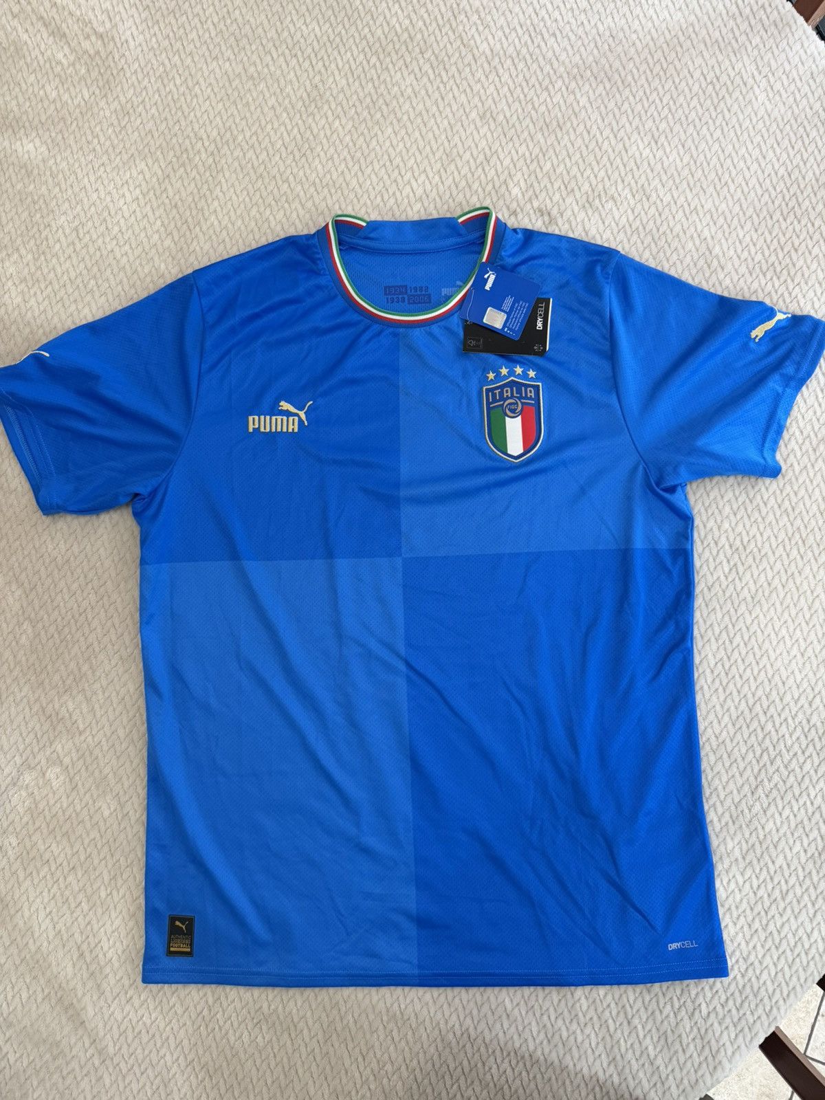 Puma Puma Italy National Team Home Jersey Size US L / EU 52-54 / 3 - 1 Thumbnail