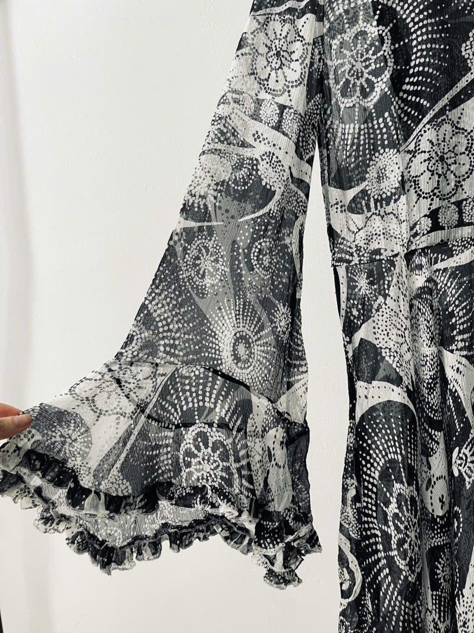 Chloe 2018 Chloe floral ruffle dress Size S / US 4 / IT 40 - 5 Thumbnail