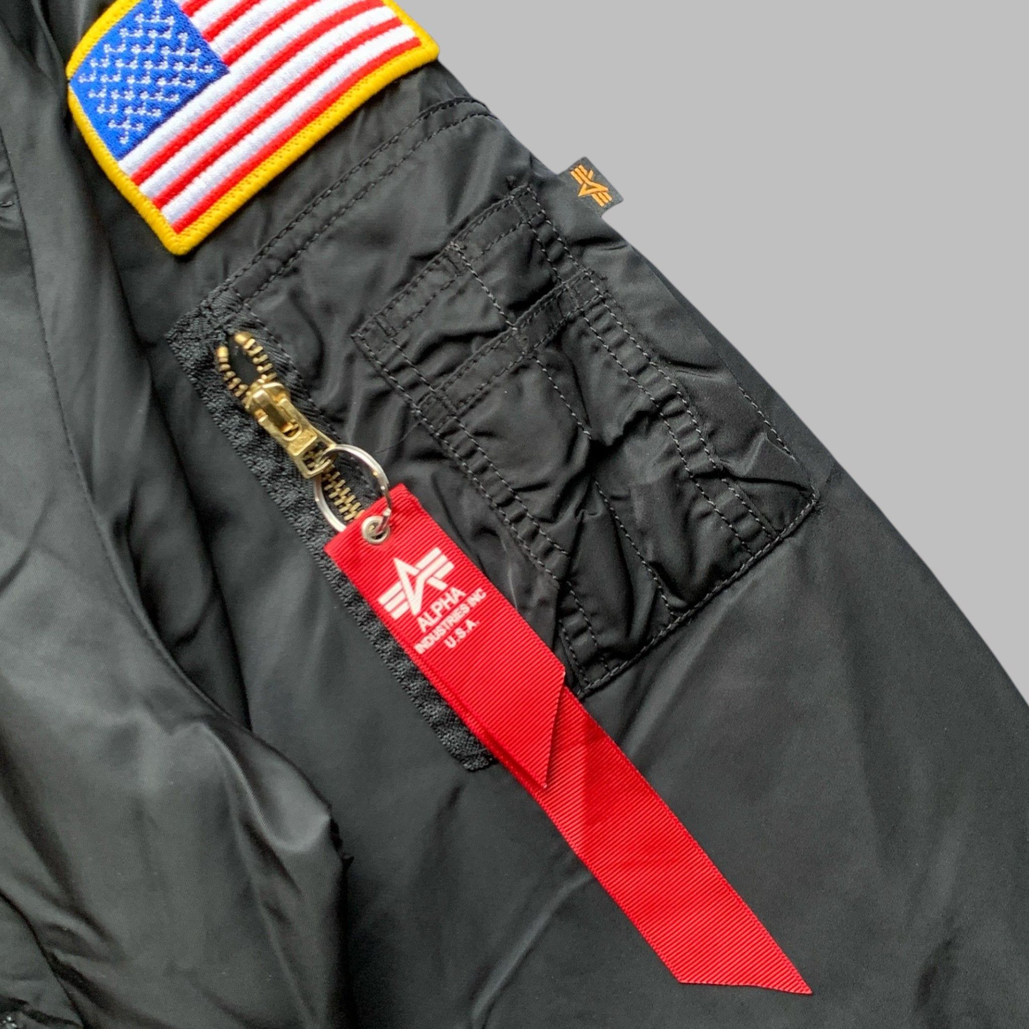 Alpha Industries Alpha Industries Apollo MA-1 Flight Jacket with NASA Size US XL / EU 56 / 4 - 5 Thumbnail
