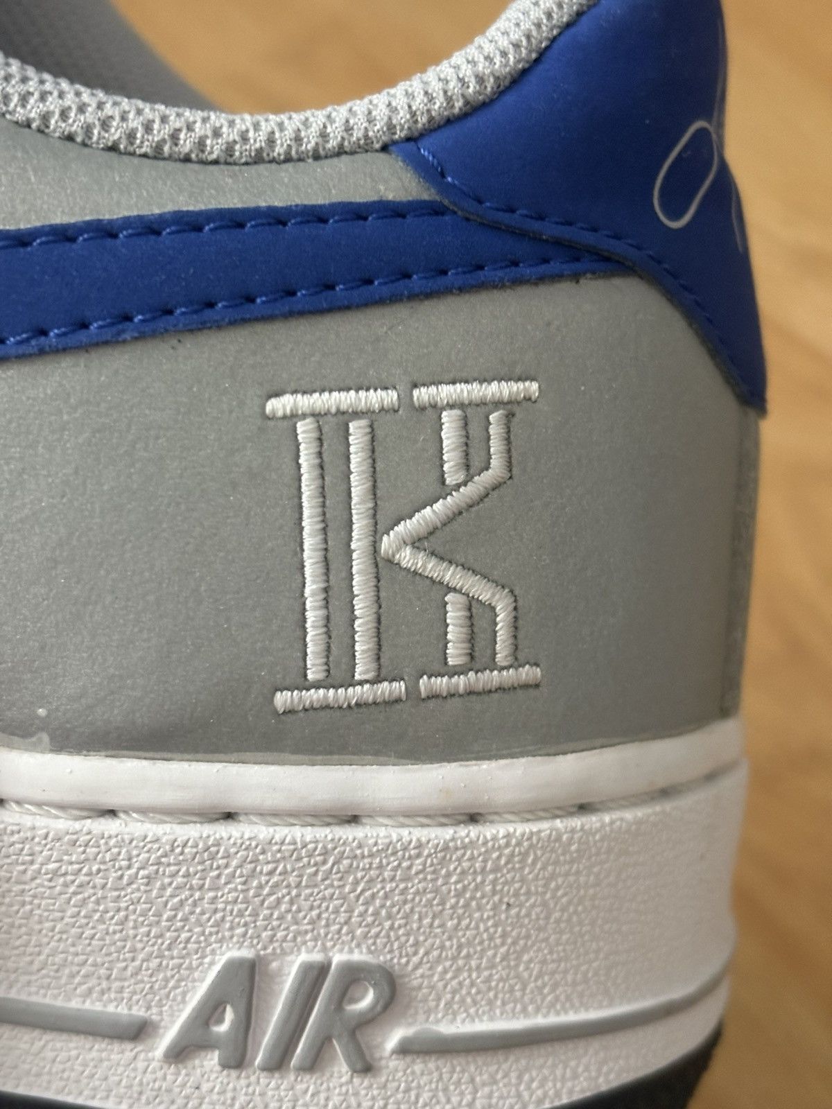 Nike Nike Kyrie Irving Air Force 1 Low Wolf Grey Size US 9.5 / EU 42-43 - 8 Thumbnail