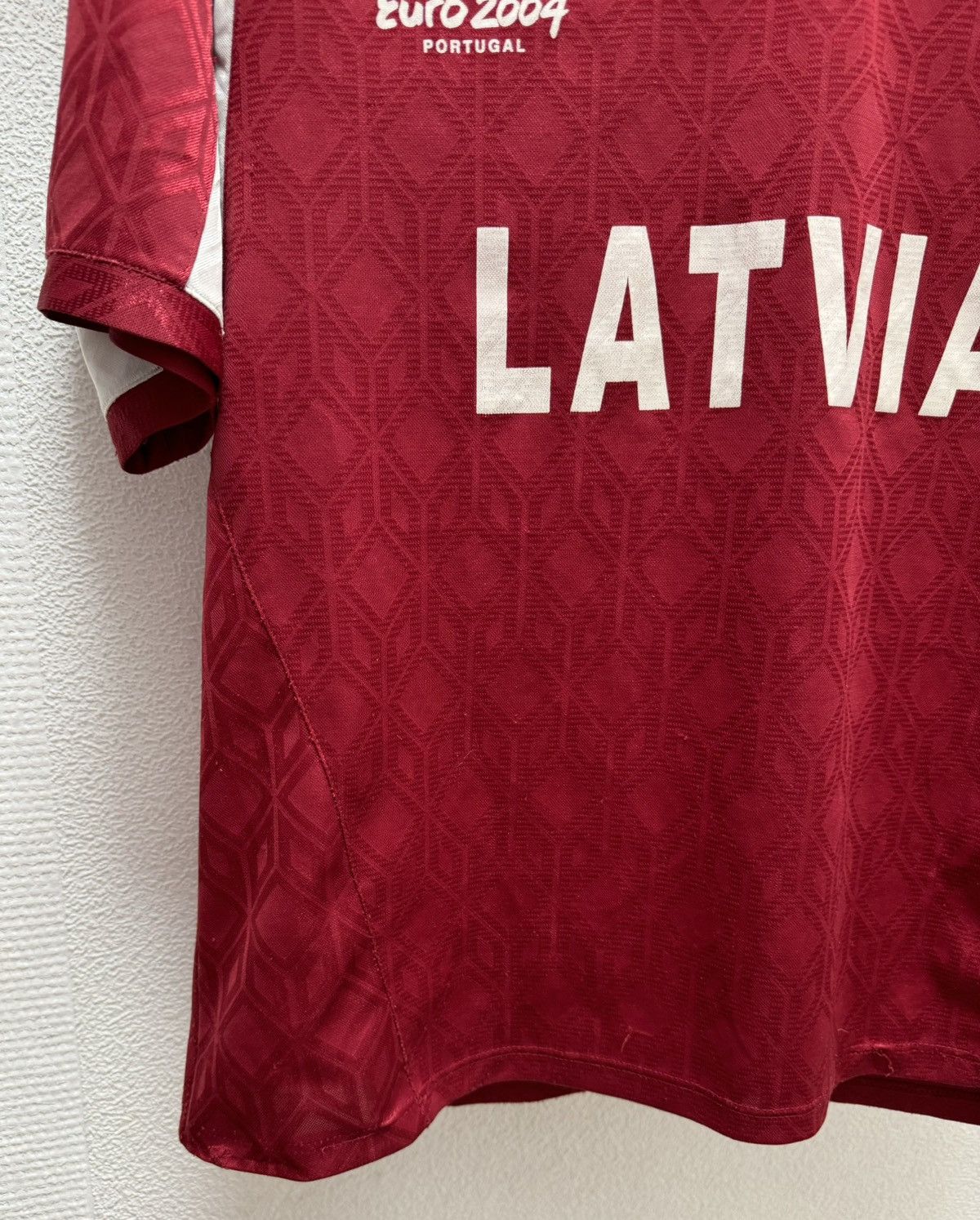 Vintage Euro 2004 Latvia official jersey Xl sz Size US XL / EU 56 / 4 - 4 Thumbnail