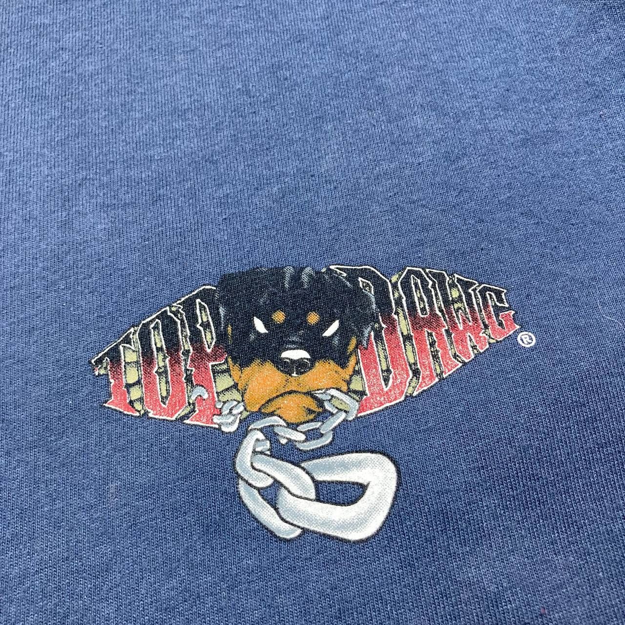 Rap Tees Vintage Top Dawg America's Most Wanted Jail Rottweiler Dog Size US L / EU 52-54 / 3 - 4 Thumbnail