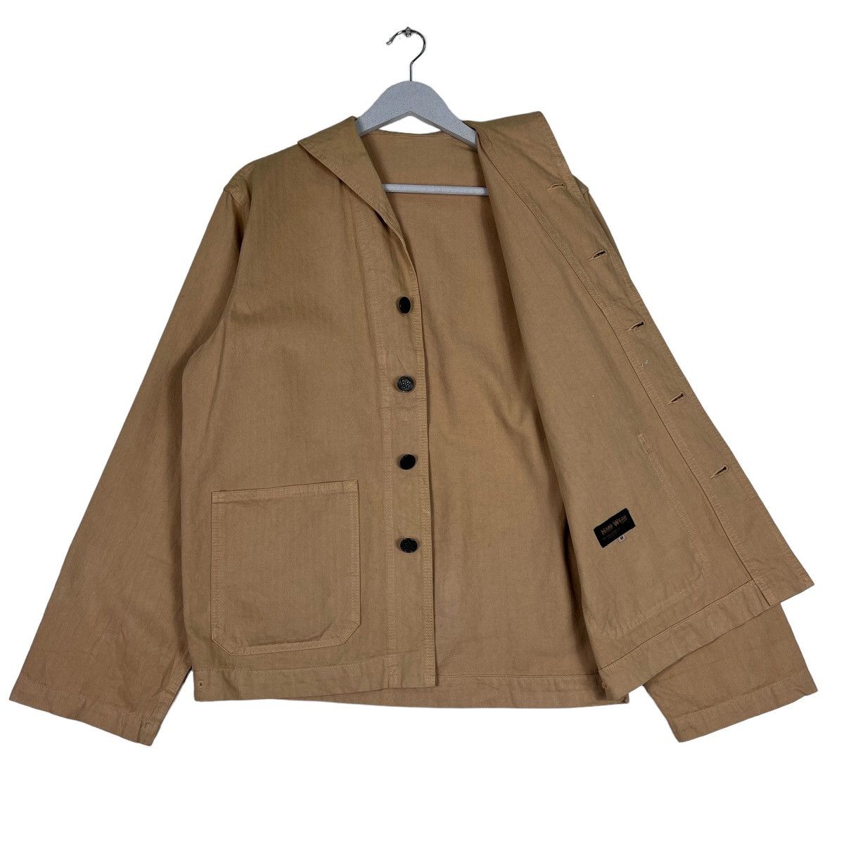 Beams Plus 🔥 BEAMS HARD WEAR BROWN HBT HOODIES JACKET Size US M / EU 48-50 / 2 - 9 Thumbnail