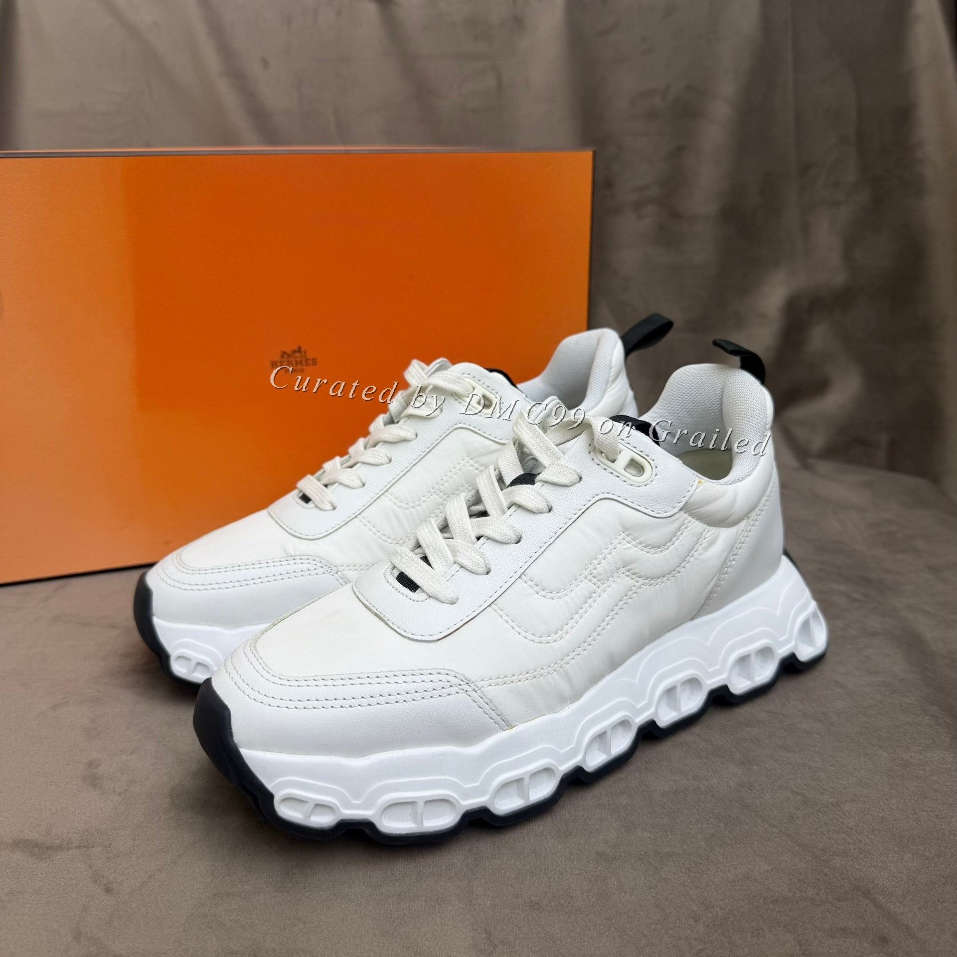Hermes Hermes Chaine d'Ancre Impulse Platform Sneakers Size US 6 / IT 36 - 1 Thumbnail