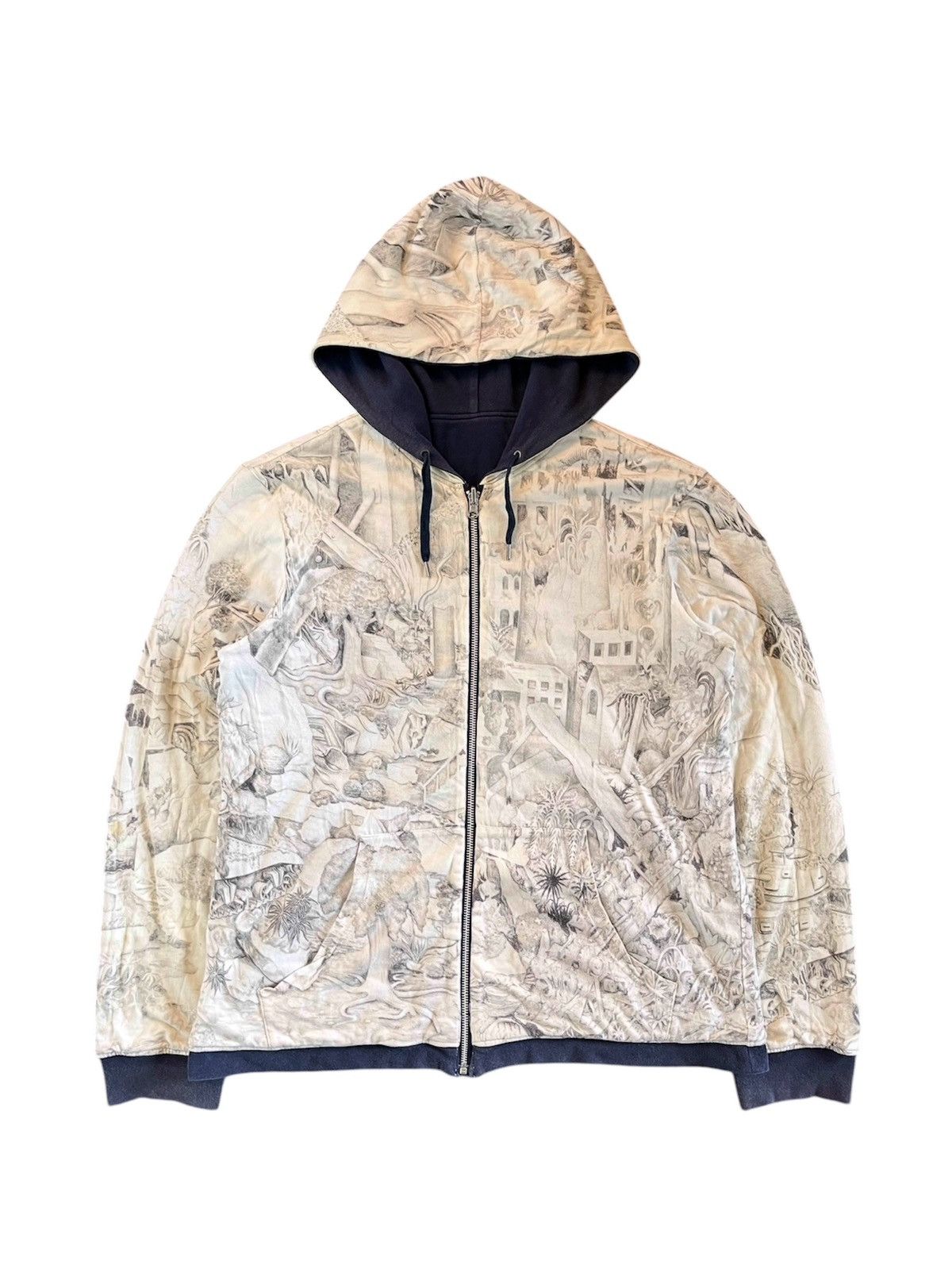 Undercover AW04 But Beautiful Reversible Hoodie | Grailed