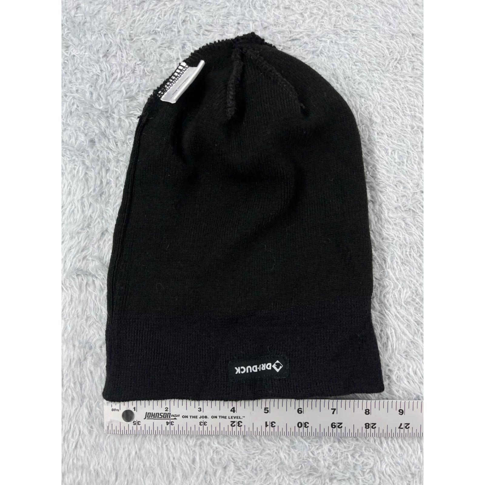 Vintage Dri Duck Beanie Adult One Size Black Knit Wool Acrylic Blend Ski Outdoor Logo Mens Size ONE SIZE - 7 Thumbnail