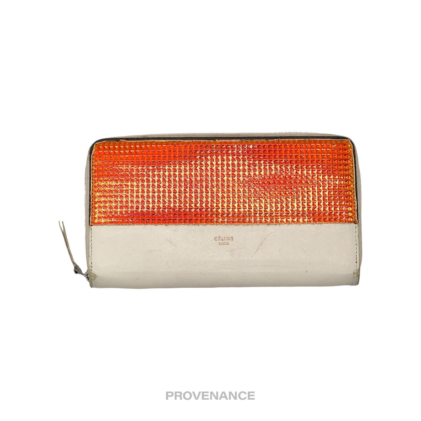 Celine 🔴 Celine Multifunction Zip Long Wallet - Iridescent Prism Size ONE SIZE - 1 Thumbnail
