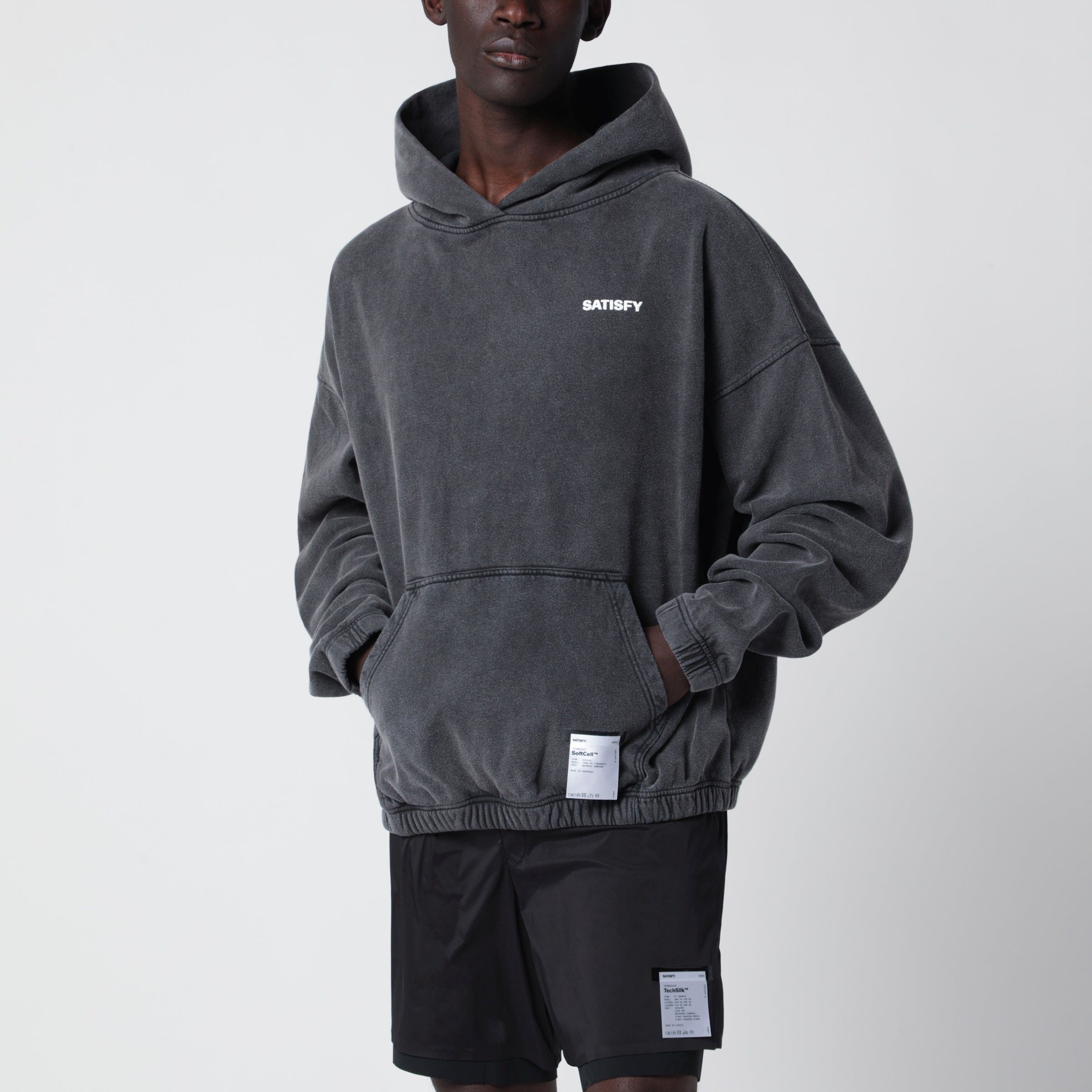 Satisfy Satisfy Softcell Aged Black Hoodie Size US M / EU 48-50 / 2 - 1 Thumbnail