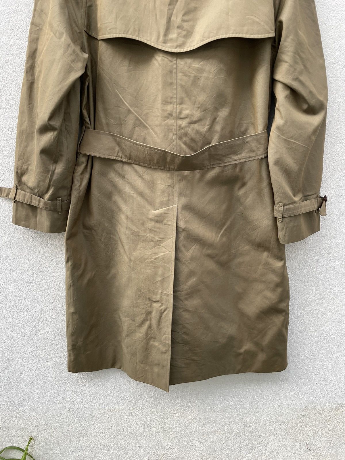 Burberry Prorsum × Vintage Vintage Burberrys Nova Check Trench Jacket Size US L / EU 52-54 / 3 - 12 Thumbnail