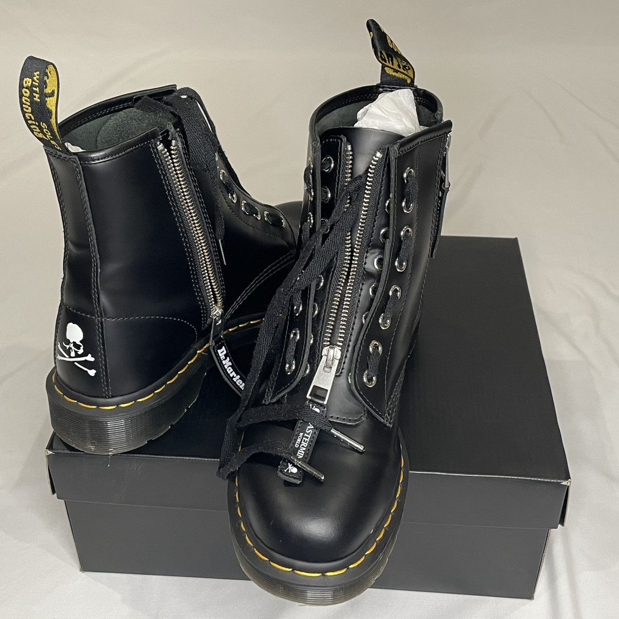 Dr. Martens × Mastermind Japan 1460 x Mastermind Size US 9 / EU 42 - 5 Thumbnail