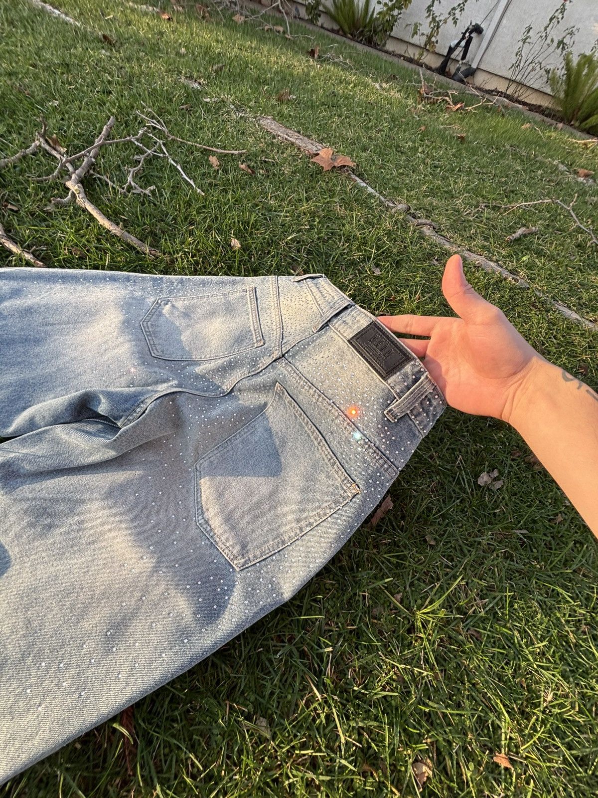 Other STUDDED STREETWEAR DENIM Size US 32 / EU 48 - 10 Thumbnail