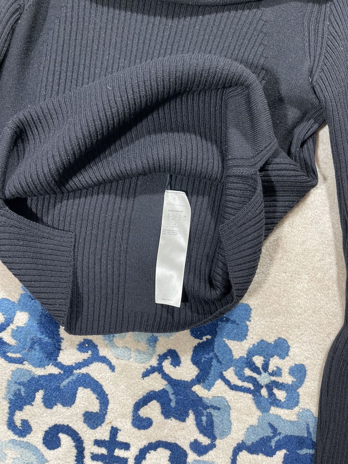 Rick Owens Rick Owens S/S20 TECUATL Fisherman Wool Knit Mainline Sweat Size US S / EU 44-46 / 1 - 6 Thumbnail
