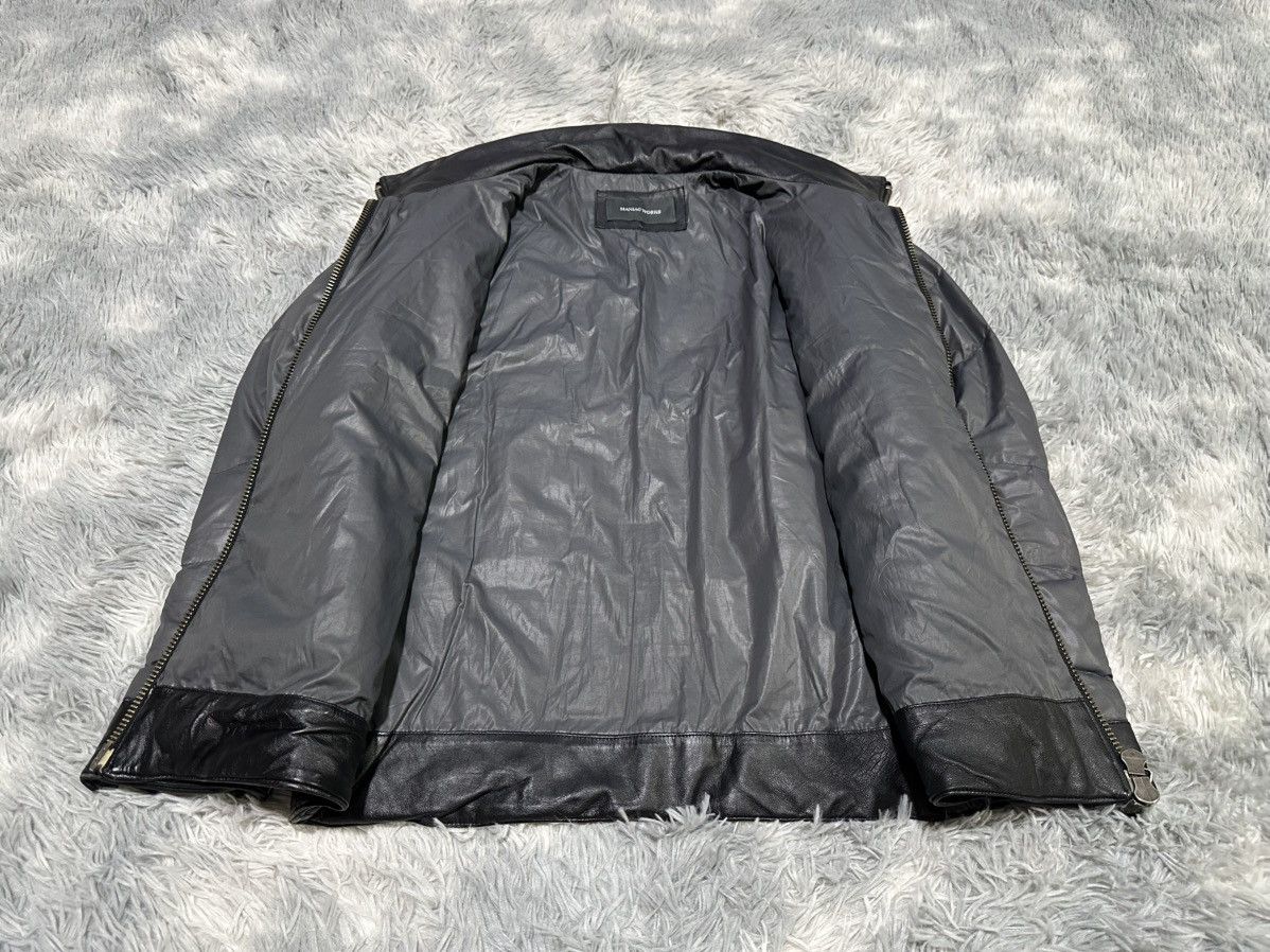 Le Grande Bleu (L.G.B.) 🔥Sick Y2K Maniac Works Puffer Leather Jacket Size US L / EU 52-54 / 3 - 11 Thumbnail