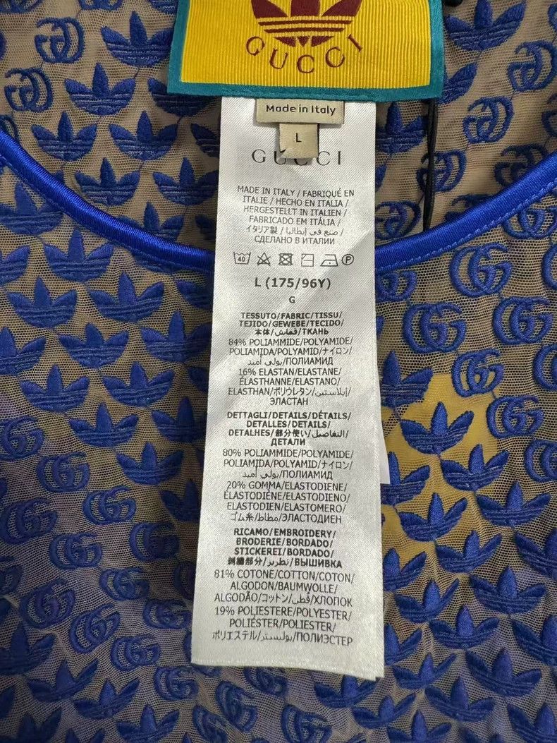 Gucci Gucci Embroidered Logo pattern short round-neck vest 2505-N Size M / US 6-8 / IT 42-44 - 4 Thumbnail