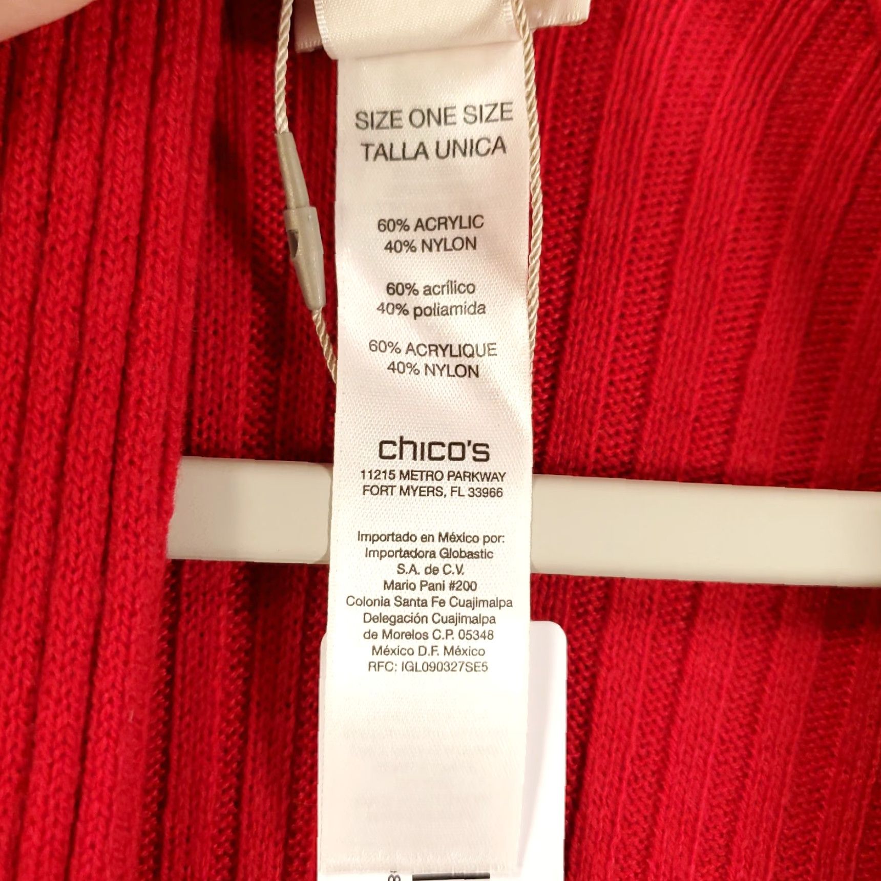 Vintage Chicos Cardigan Womens Regular Size S Red Knit Open Kimono Sleeve Twist Open Accents Casual Cardigan Sweater Size S / US 4 / IT 40 - 4 Thumbnail