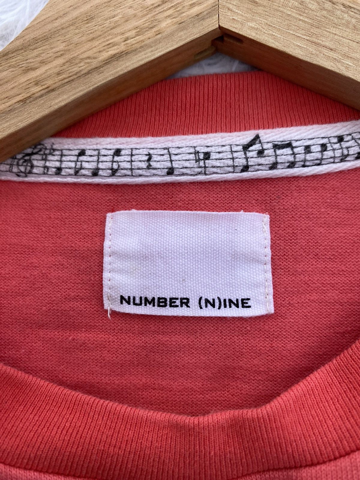Number (N)ine Rare Number Nine Japanese Brand Pink Tshirt Size US M / EU 48-50 / 2 - 9 Thumbnail