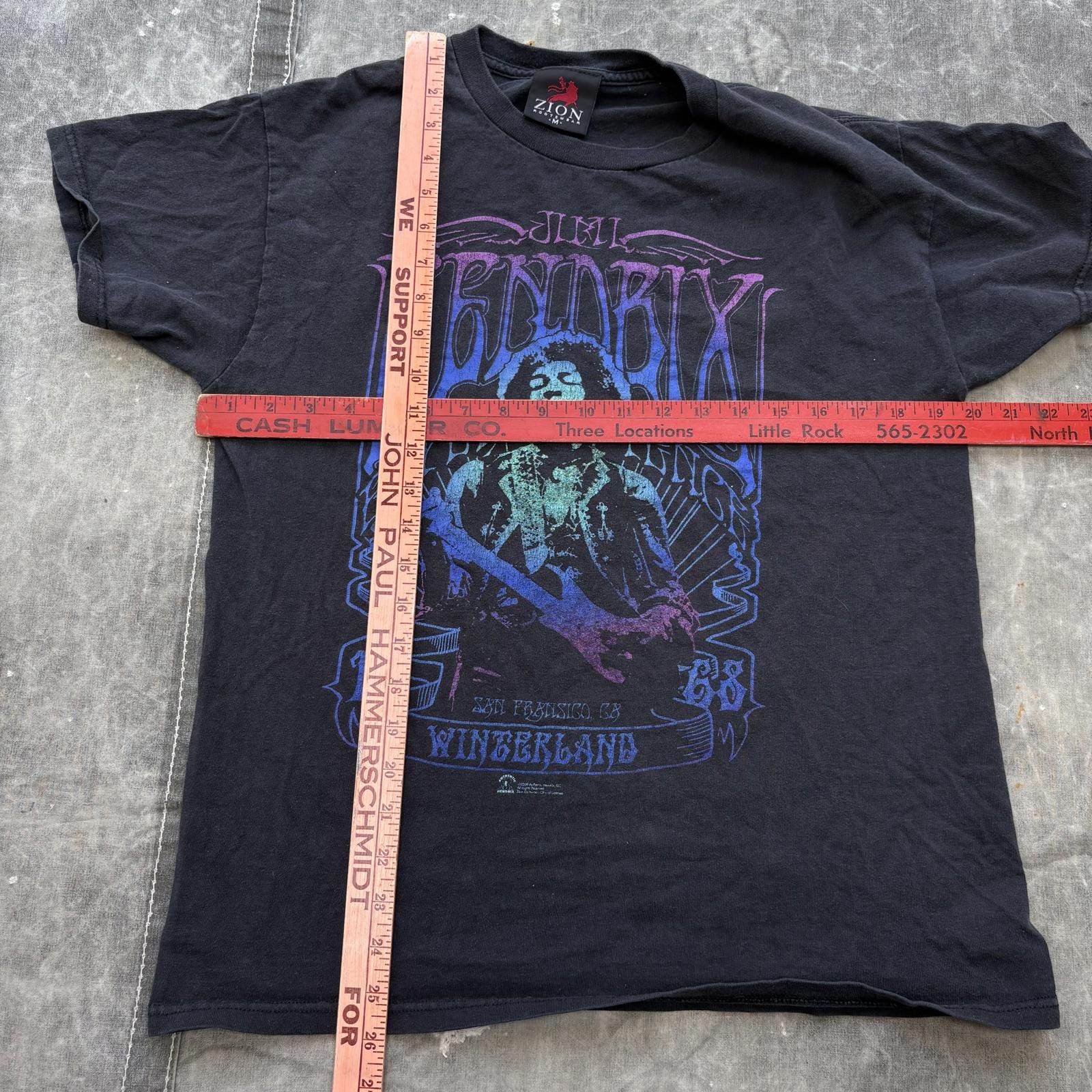 Jimi Hendrix Vintage Y2K Jimi Hendrix Winterland Rock Music Hippie Shirt Size US M / EU 48-50 / 2 - 4 Thumbnail
