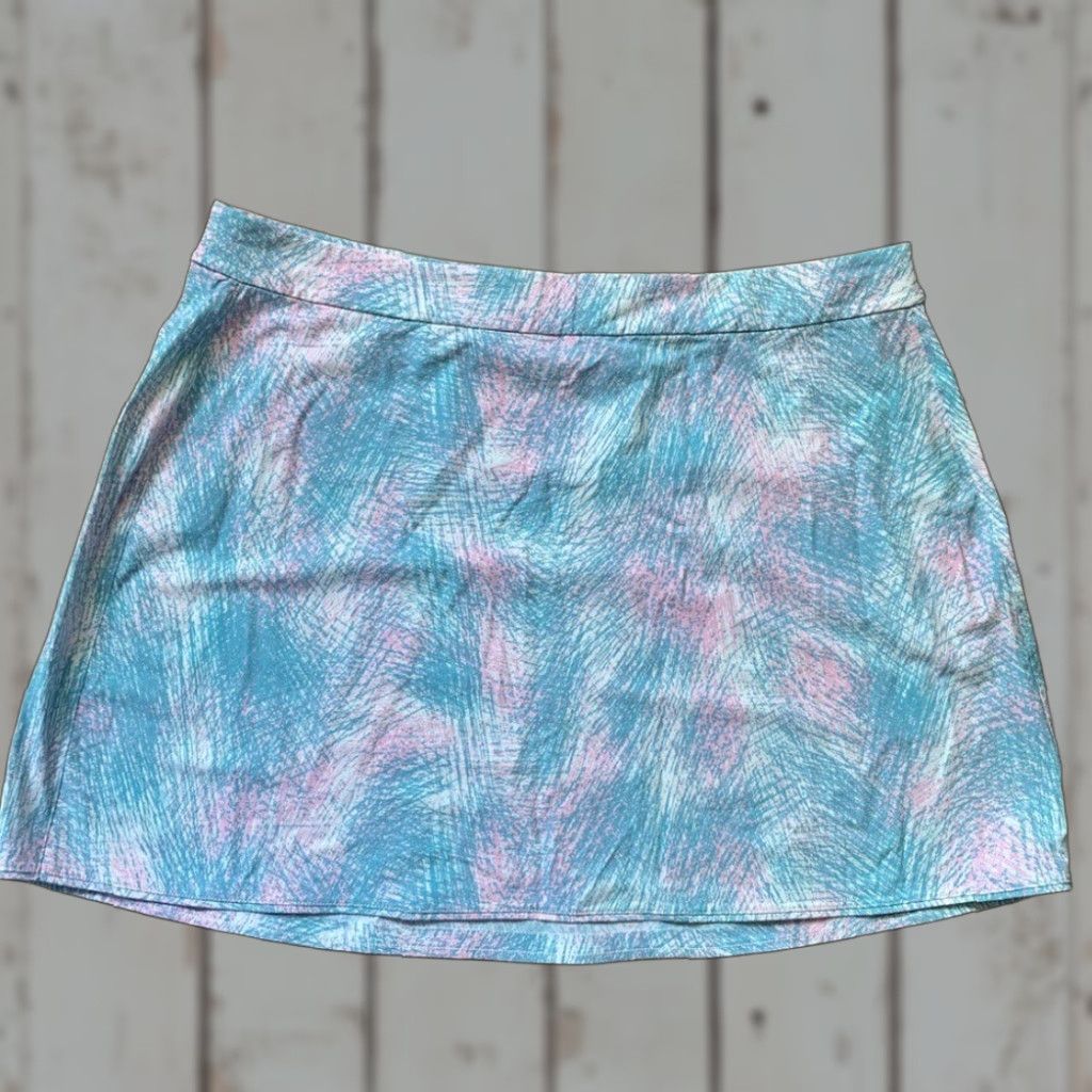 Outdoor Voices Outdoor Voices Skirt Large Blue and Pink Size 36" / US 14 / IT 50 - 1 Thumbnail