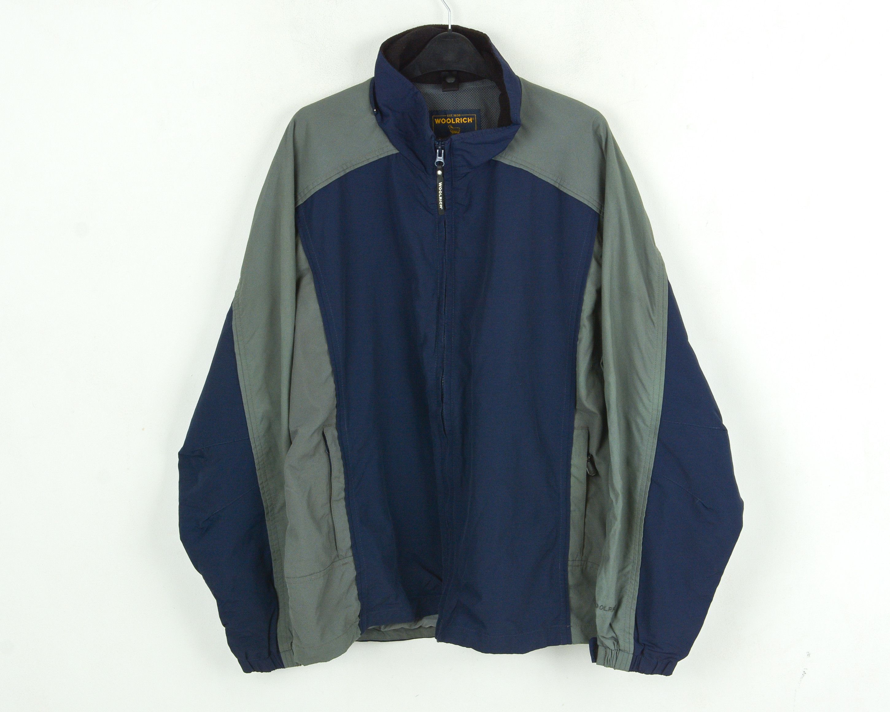 Woolrich Woolen Mills WOOLRICH Windbreaker L Jacket Rain Coat Navy Grey Outdoor Size US L / EU 52-54 / 3 - 1 Thumbnail