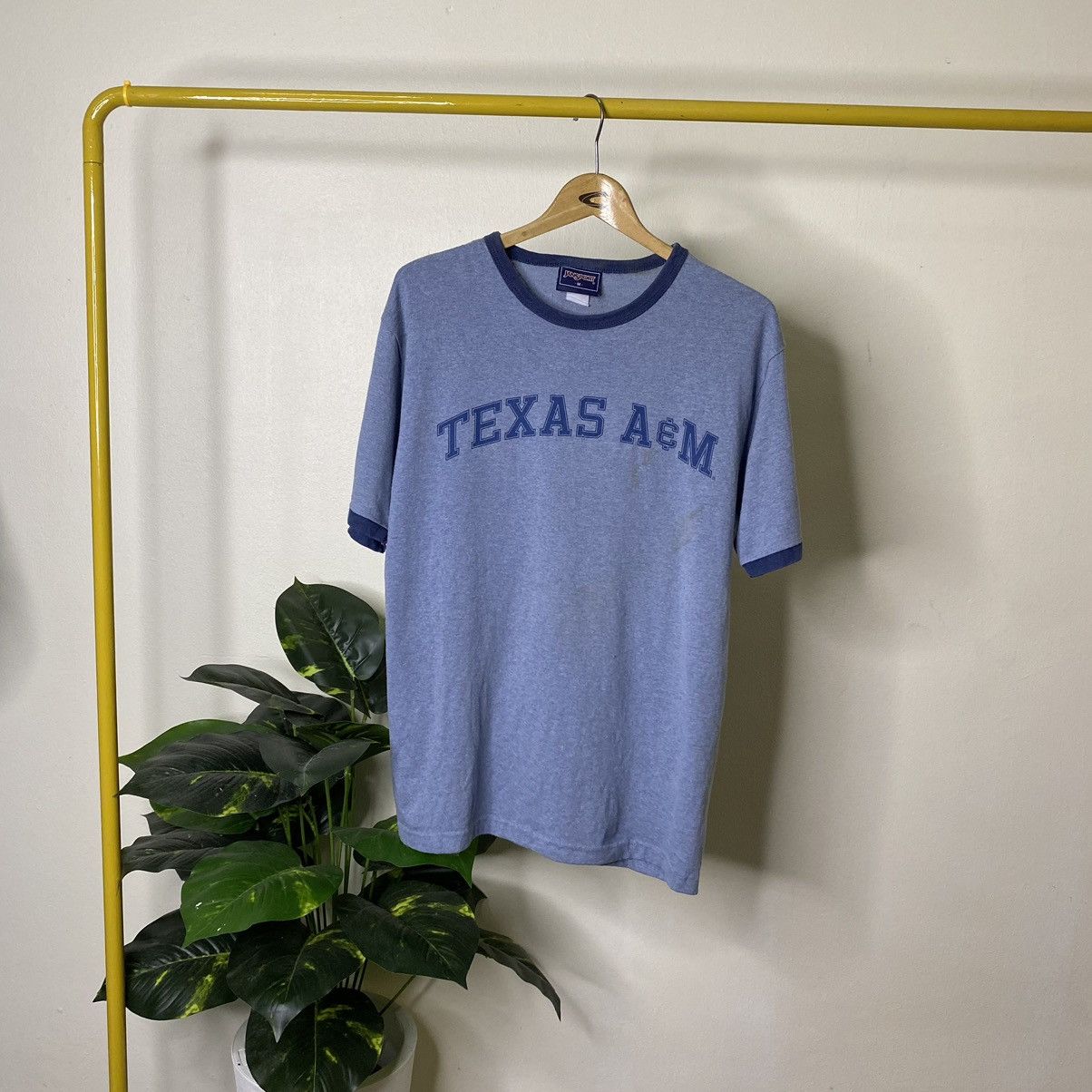 Jansport × Vintage Vintage 90s Texas A&M Aggies Football NFL NCAA T Shirt Size US M / EU 48-50 / 2 - 1 Thumbnail