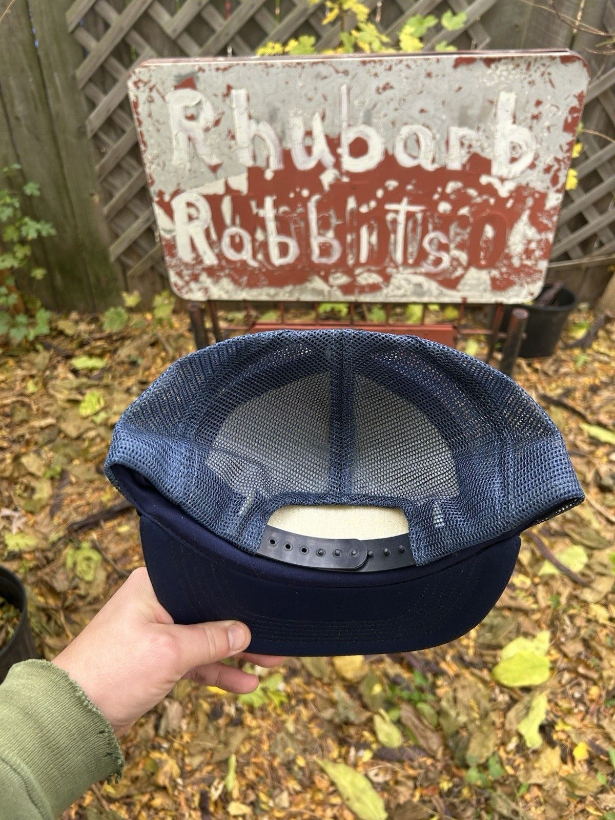 Vintage Vtg trucker hat armada brand pet food grain ship boat snapba Size ONE SIZE - 4 Thumbnail