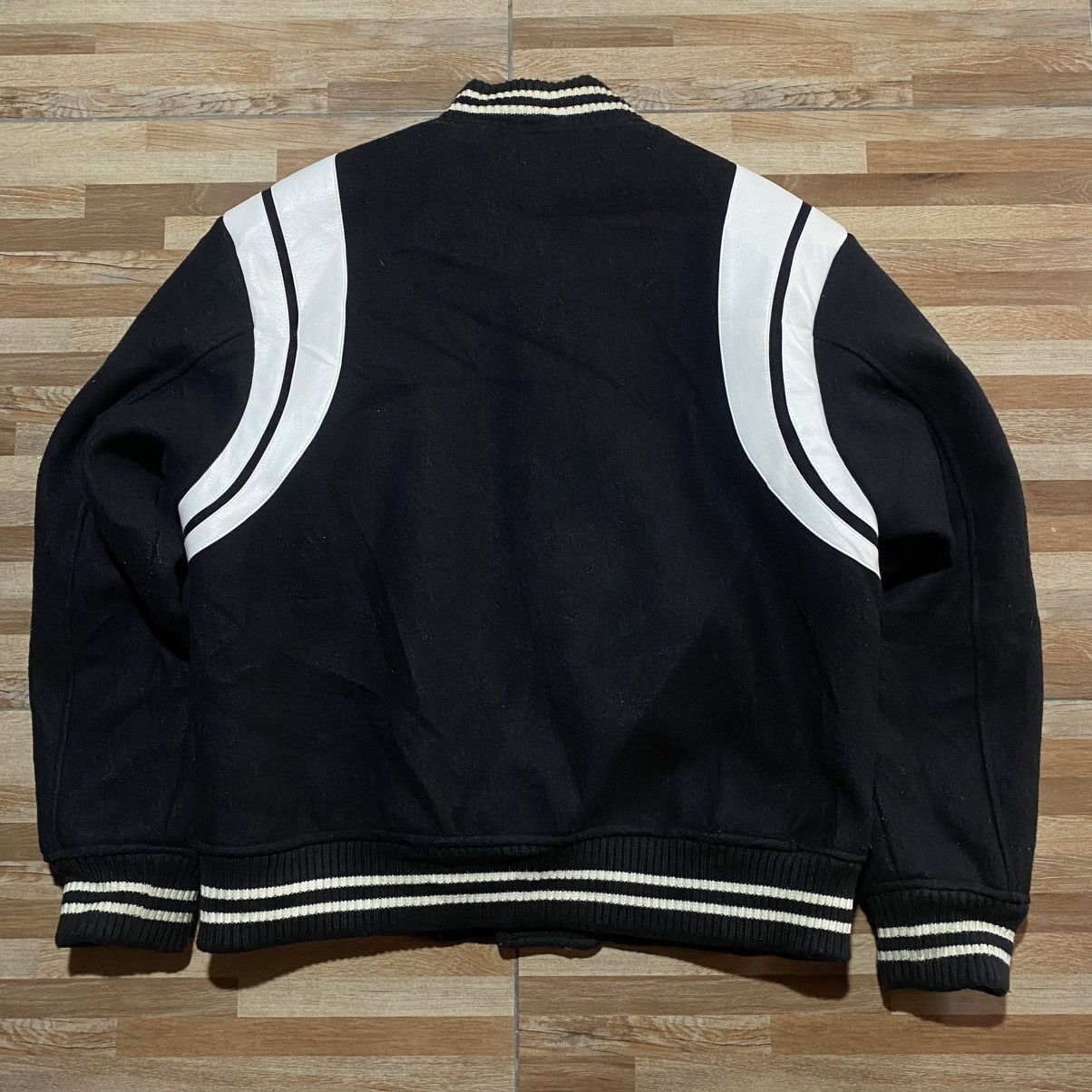 Vintage UCLA Jacket Varsity Wool Leather Size US M / EU 48-50 / 2 - 2 Thumbnail