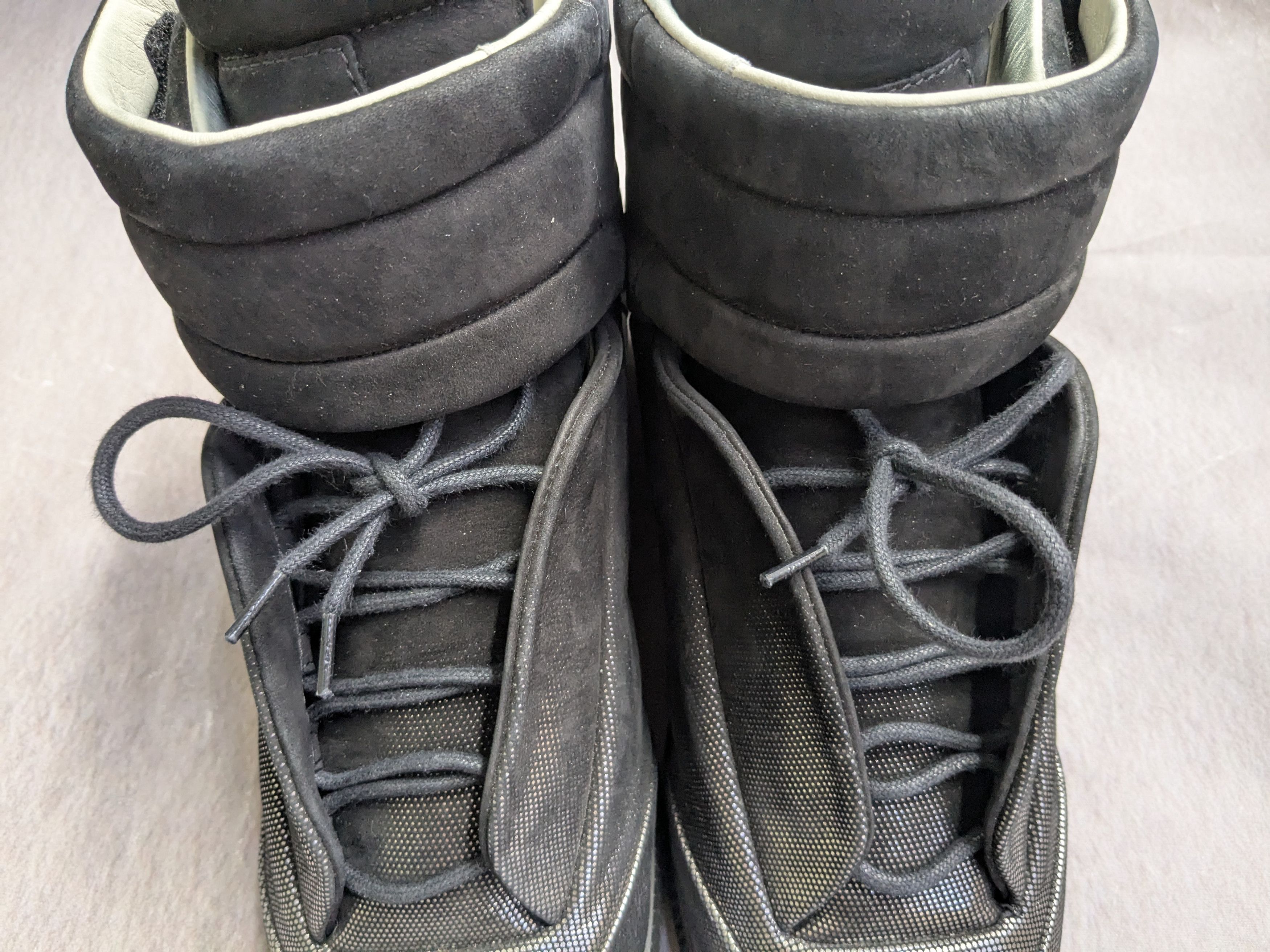 Maison Margiela Maison Margiela Future Sneakers Black Silver 8 41 Suede Size US 8 / EU 41 - 6 Thumbnail