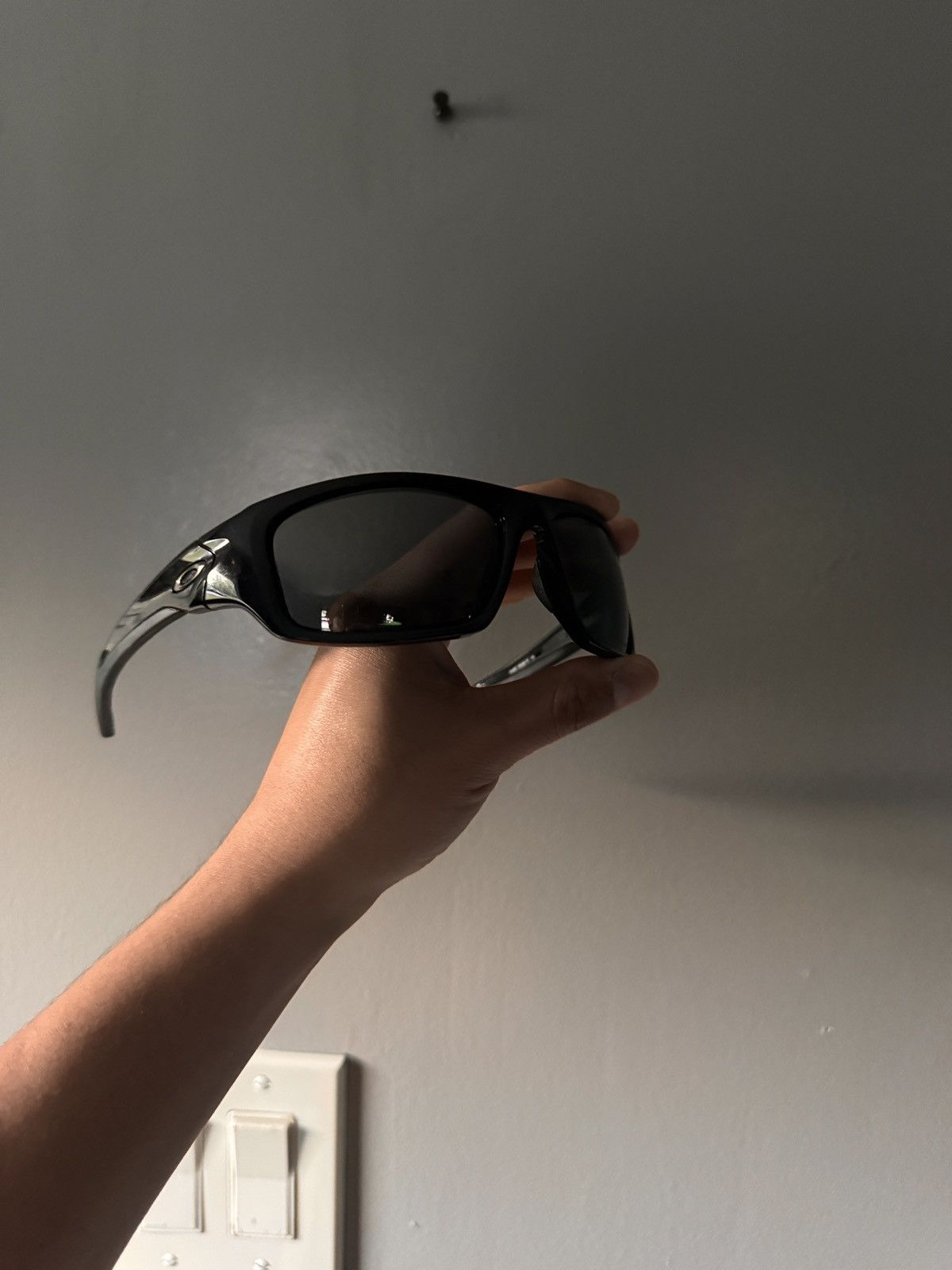 Oakley Valve Black Polarized Sunglasses