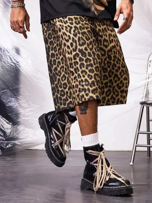 Other Hirohata x Ema VIntage Leopard Print shorts TRAP Size US 32 / EU 48 - 2 Thumbnail