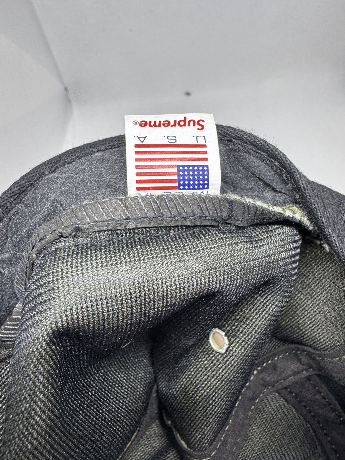 Supreme Supreme Olive Camp Cap Cheetah Camo Brim Size ONE SIZE - 3 Thumbnail