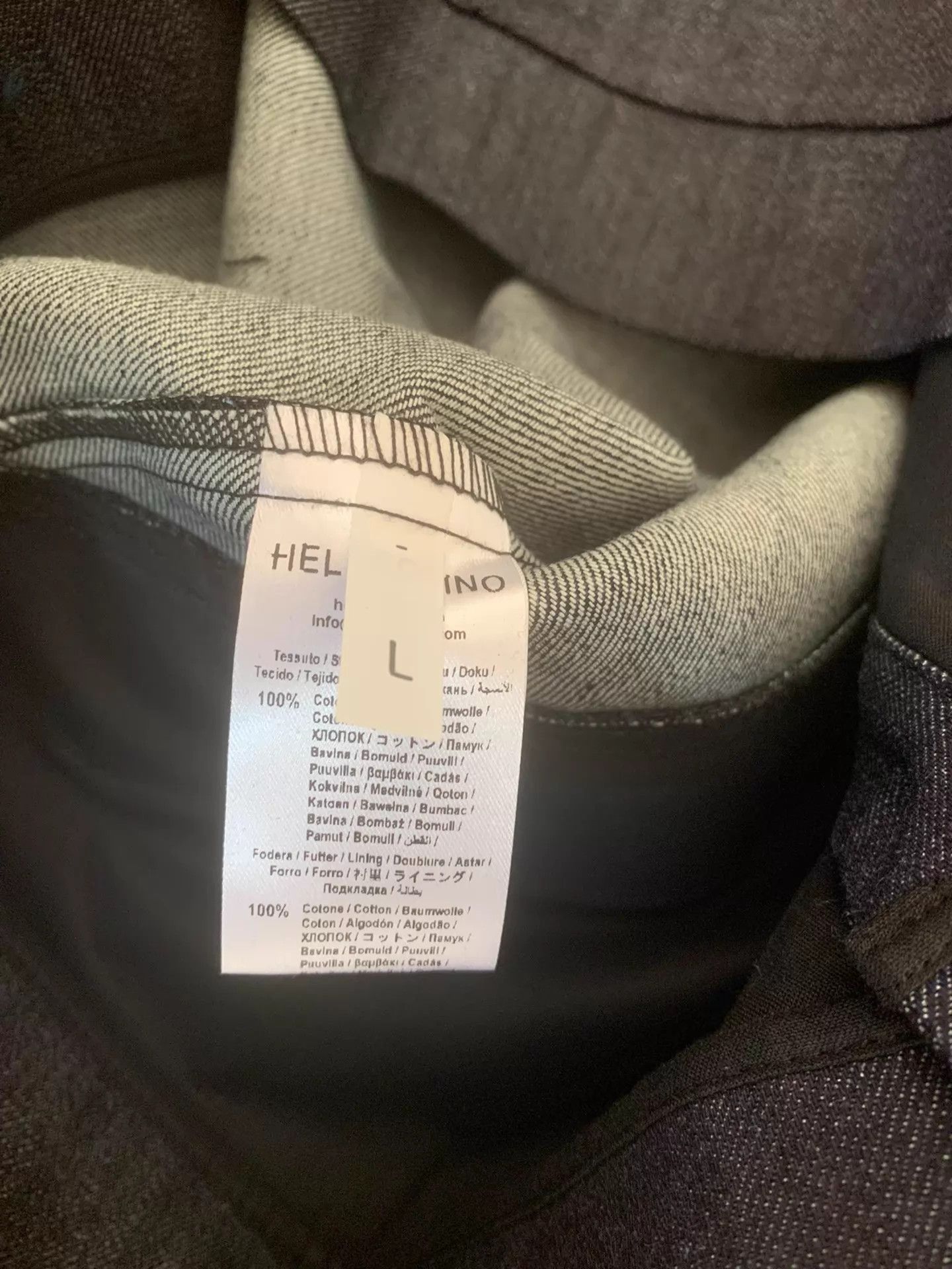 Other Hellequino Street Retro 10oz Raw Denim Hooded Shirt L IT Size US L / EU 52-54 / 3 - 6 Thumbnail