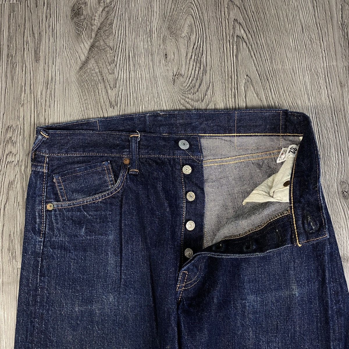 Evisu × Warehouse & Co. Evisu Hidehiko Yamane X Warehouse & Co. Selvedge Pants Size US 32 / EU 48 - 2 Thumbnail