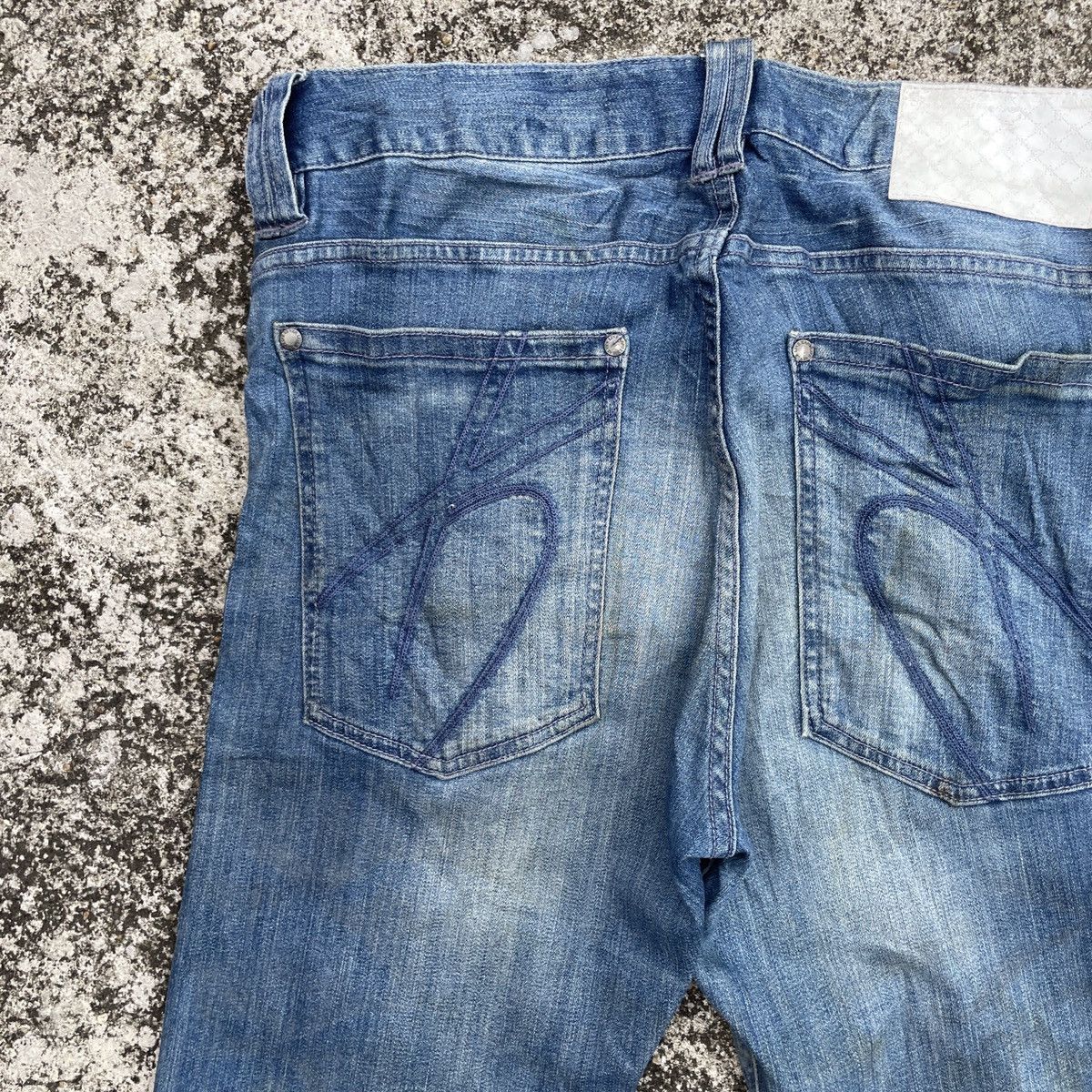 Karl Kani Vintage Karl Kani Distressed Denim Jeans Size US 34 / EU 50 - 9 Thumbnail