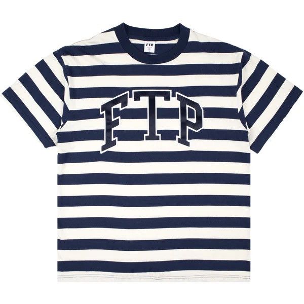 Fuck The Population FTP ARCH LOGO LARGE TEE NAVY BLUE/WHITE Size US L / EU 52-54 / 3 - 1 Thumbnail