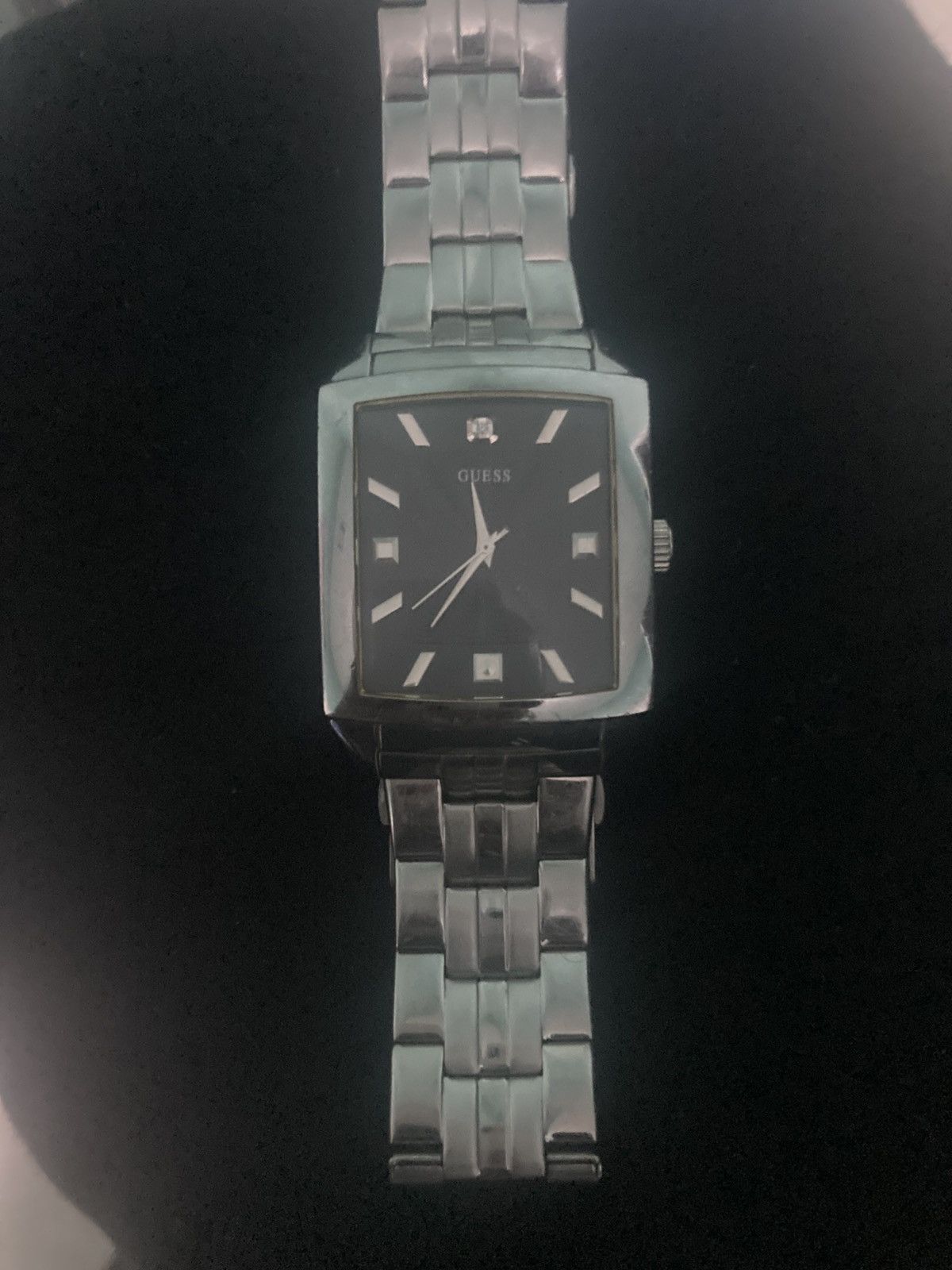 Guess GUESS Silver Men’s Watch – Stylish & Clean – Good Condition Size ONE SIZE - 2 Thumbnail