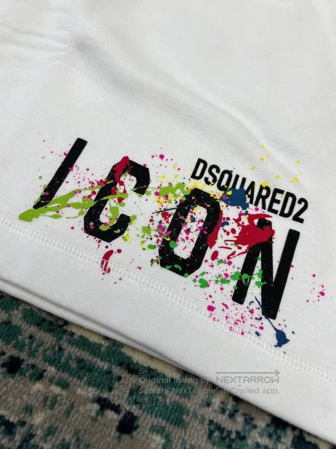 Dsquared2 Dsquared2 White Shorts ICON Edition. Size US 26 / EU 42 - 3 Thumbnail