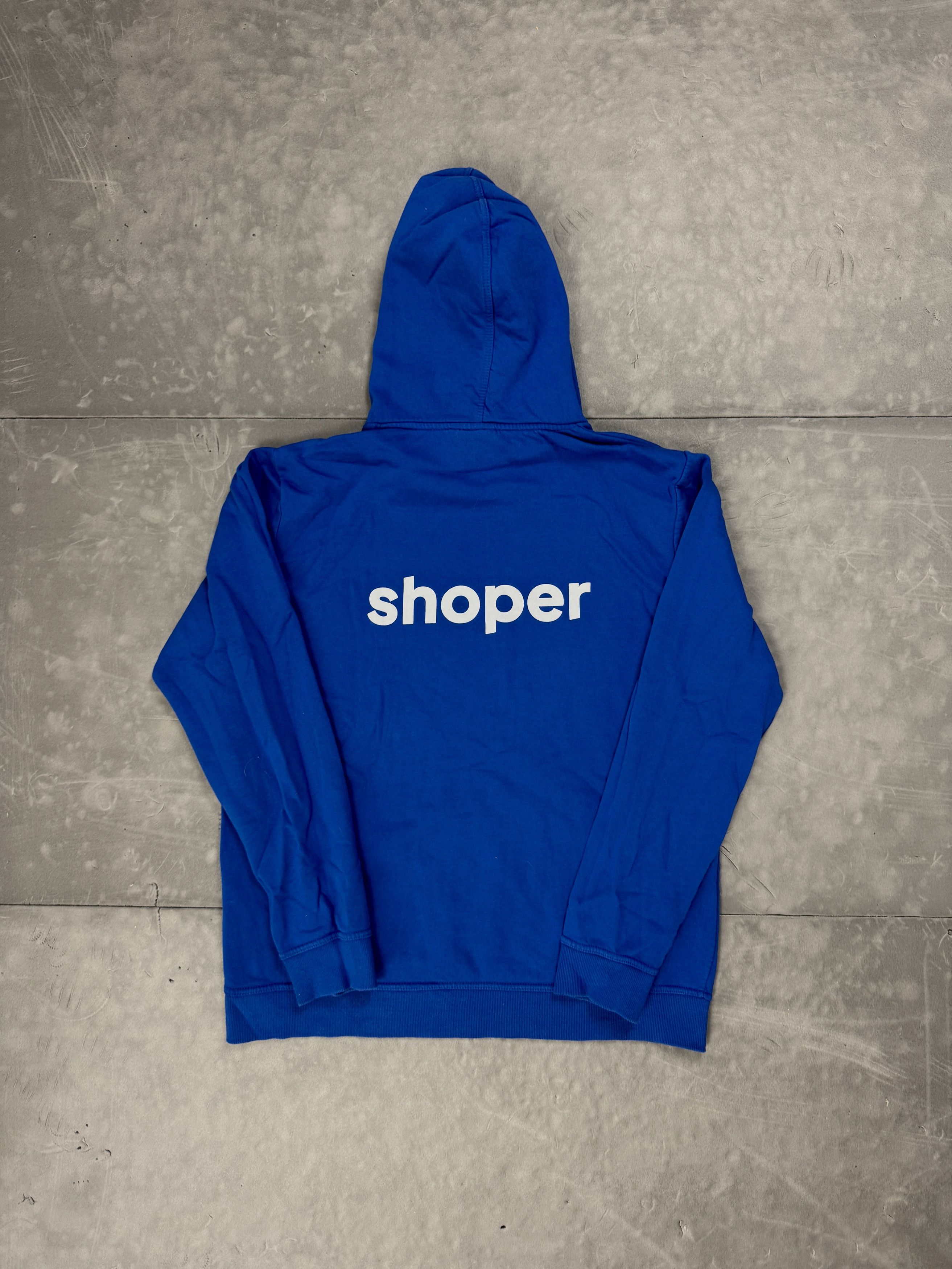 Other Shoper S.A. blue hoodie merch casual big print e-commerce Size US XL / EU 56 / 4 - 2 Thumbnail